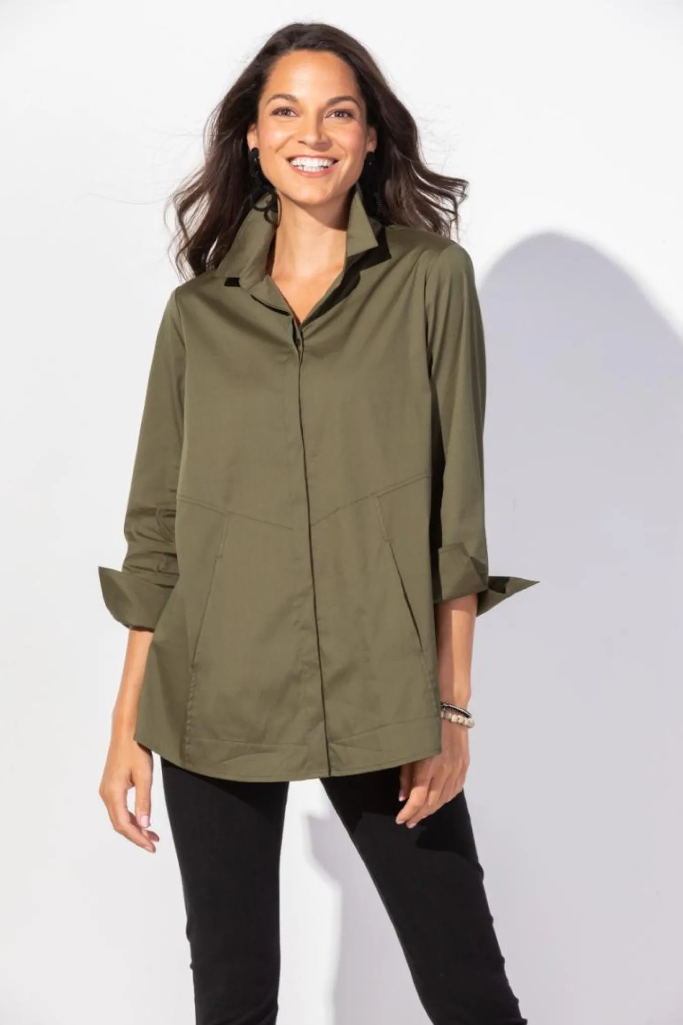 Habitat. Hidden Placket "The One" Shirt.