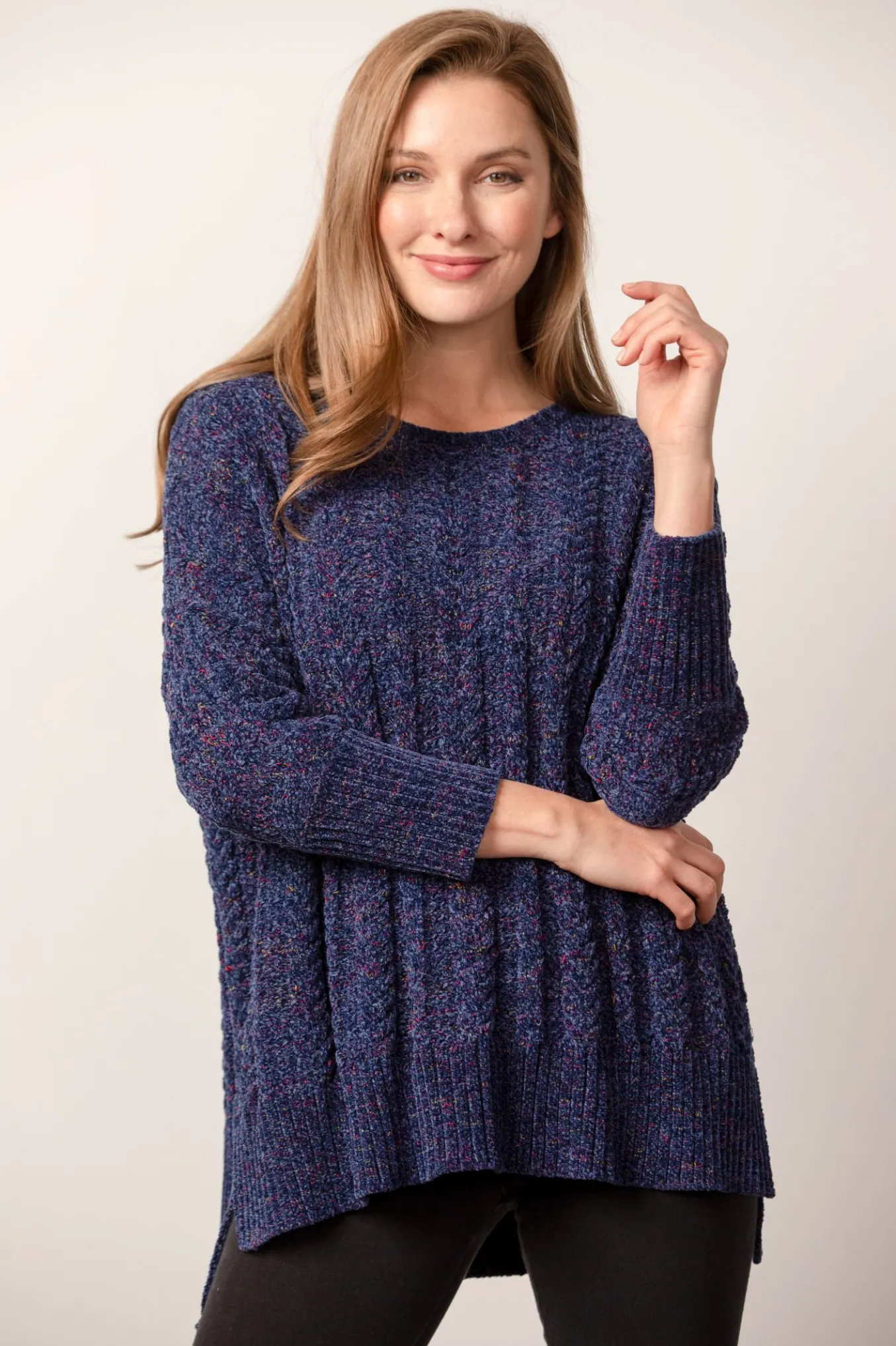 Habitat. Chenille Poncho.