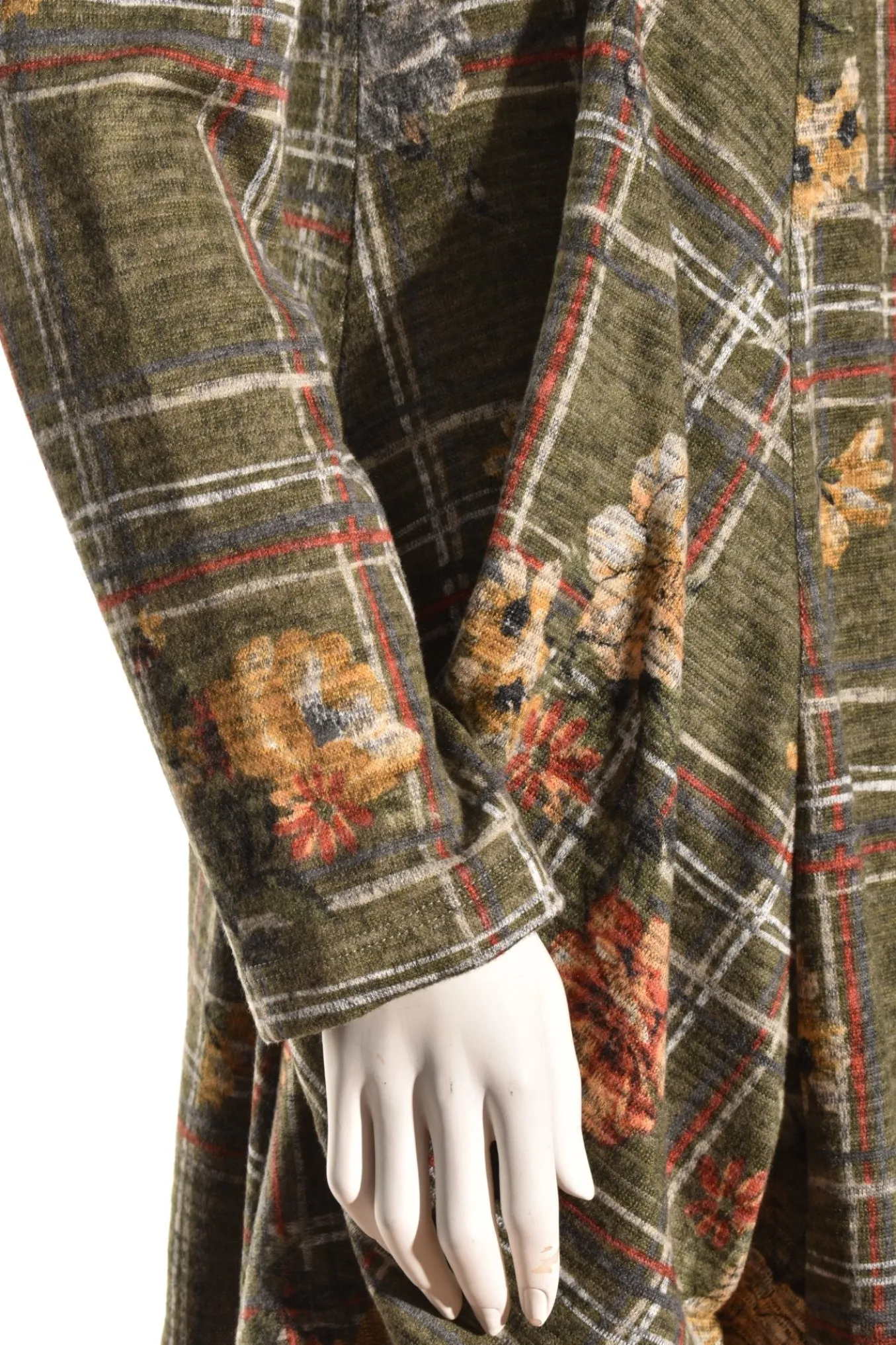 Pure Essence. Floral Zipper Tunic.