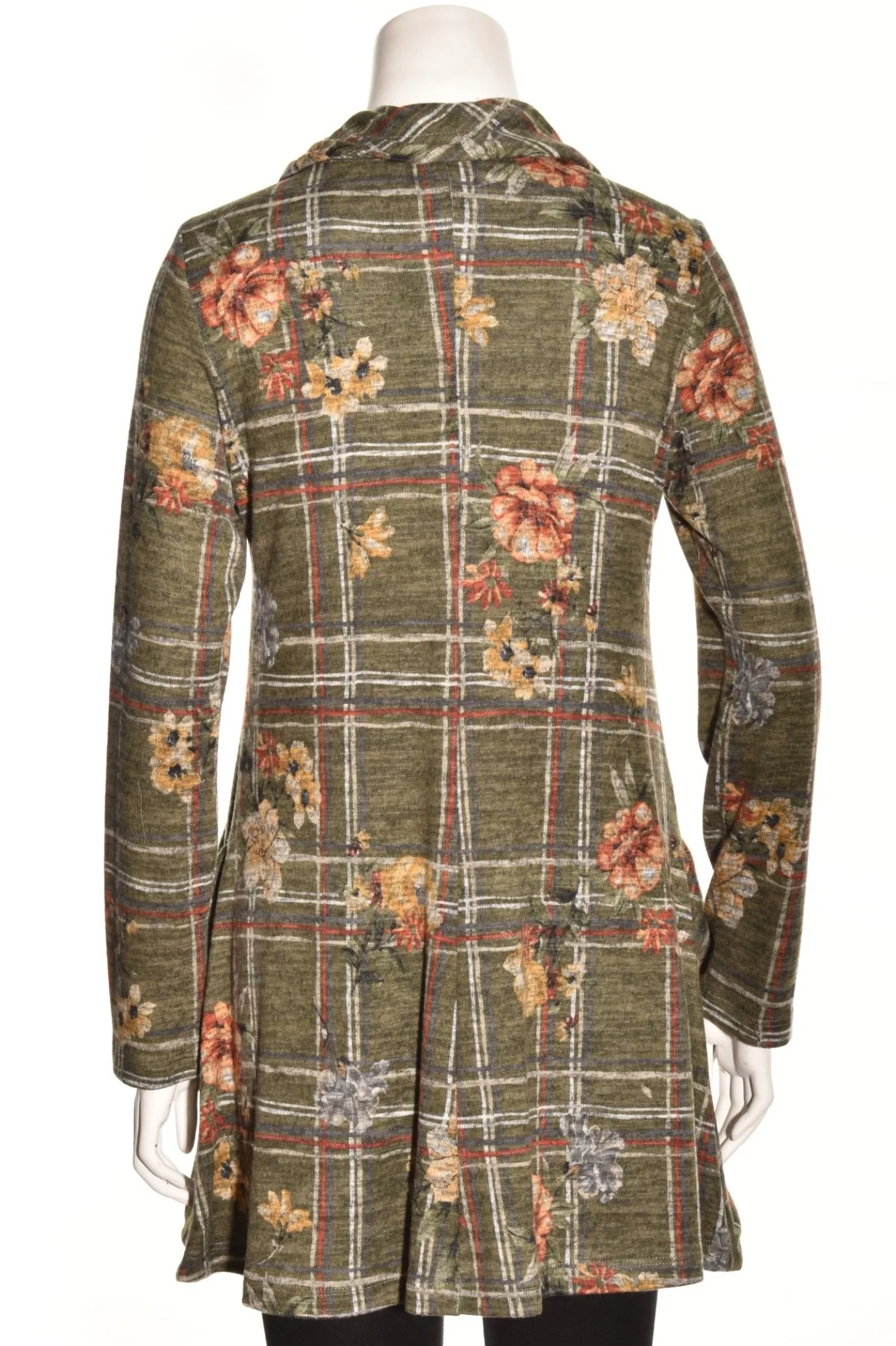 Pure Essence. Floral Zipper Tunic.