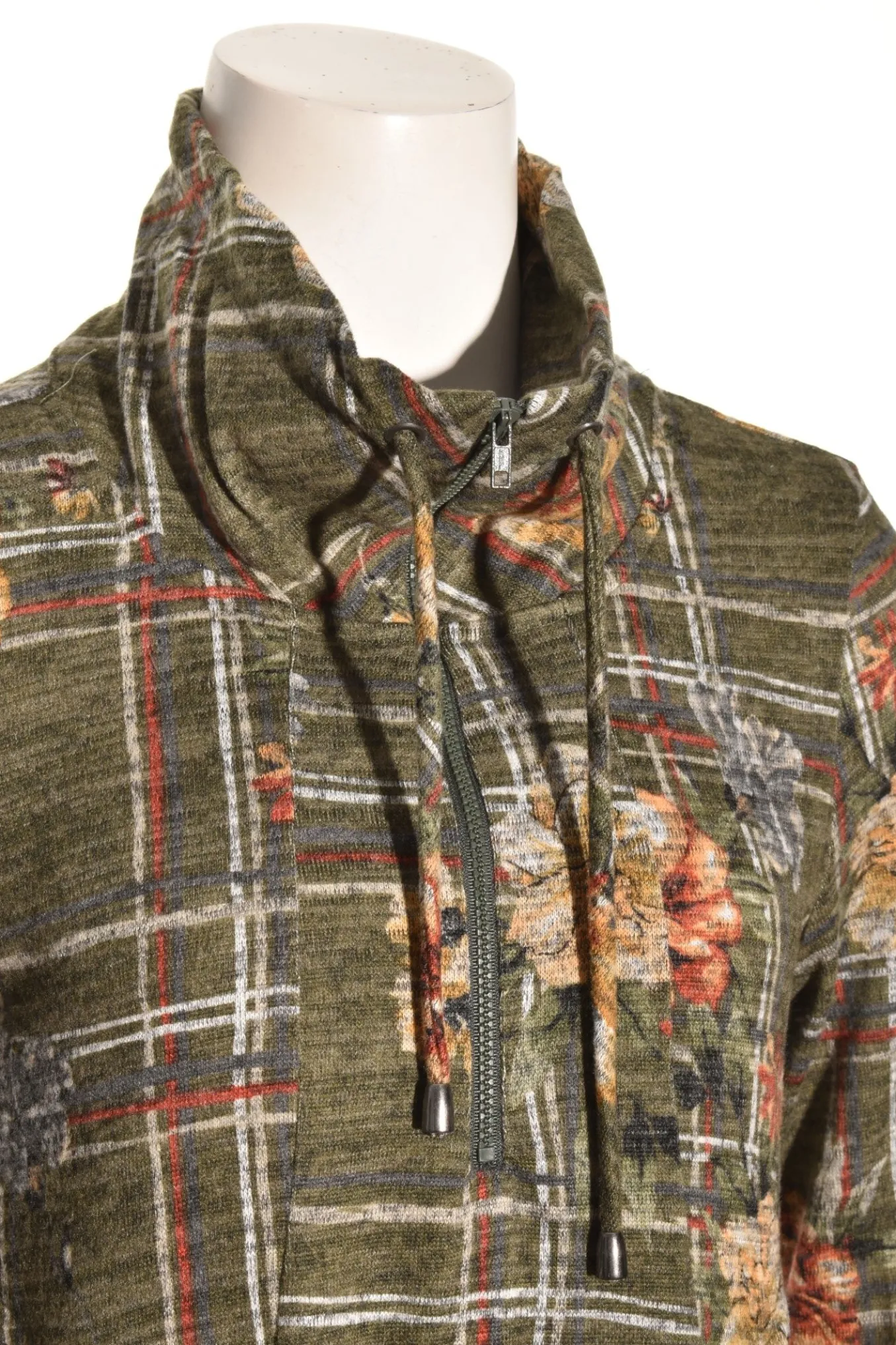 Pure Essence. Floral Zipper Tunic.