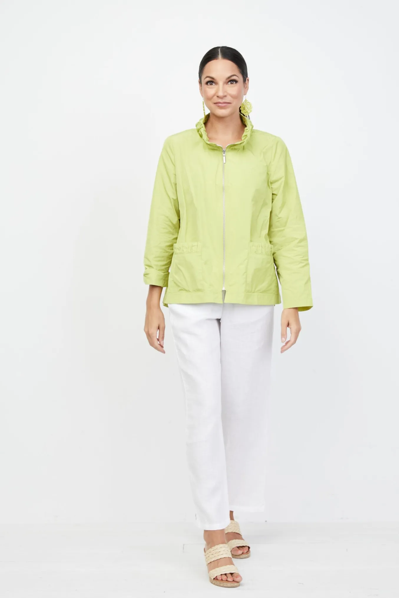 Liv. By Habitat. Solid Ruched Jacket.
