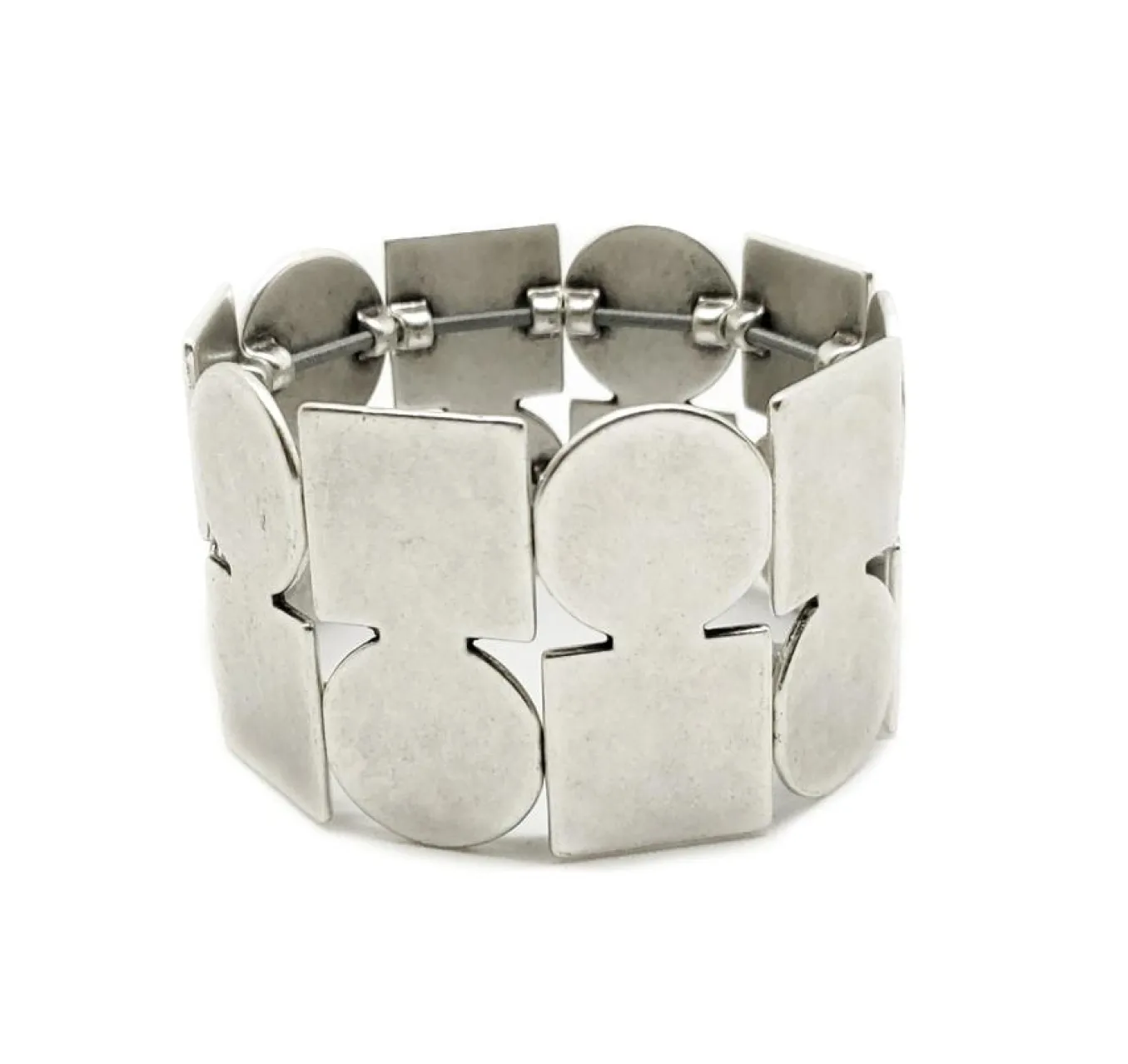 Chanour. Pewter Bracelet. #2702.