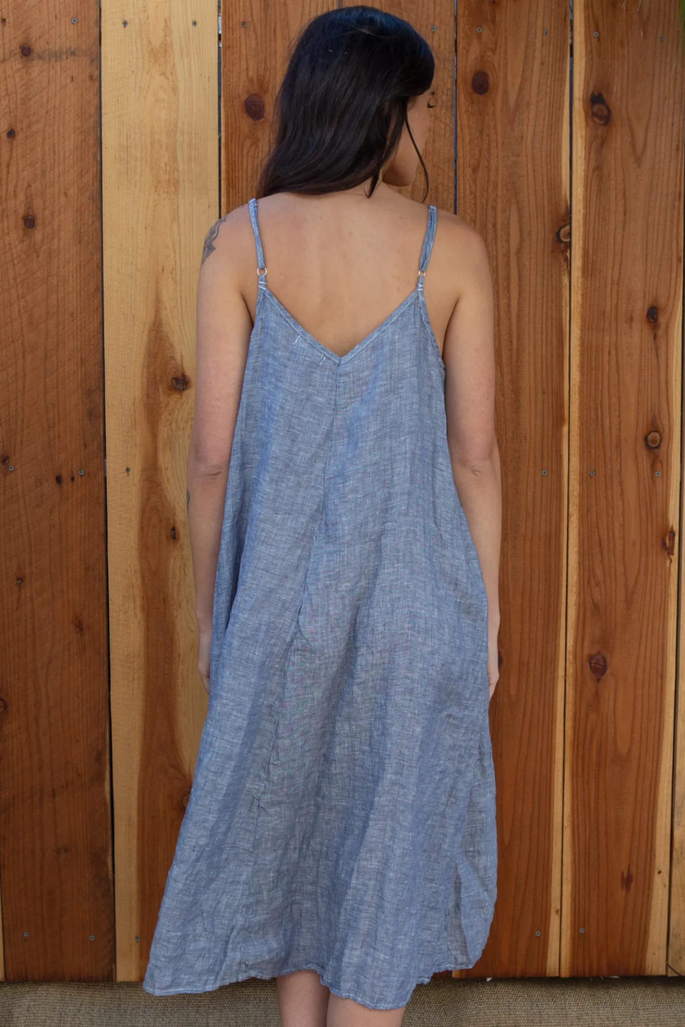 Cp Shades. Fairie Dress. (Faded Denim).