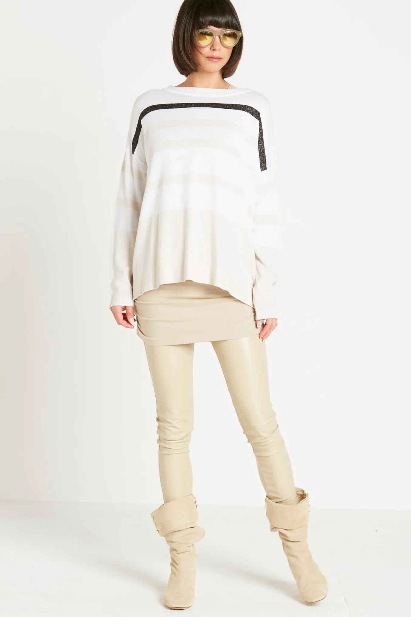 Planet. One Size Glitter Girl Sweater.