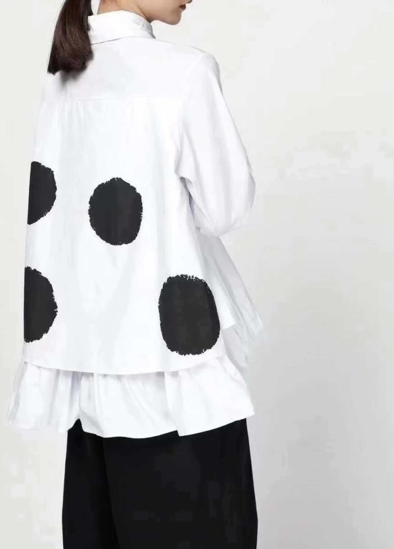 Vanite Couture. Dot Shirt.