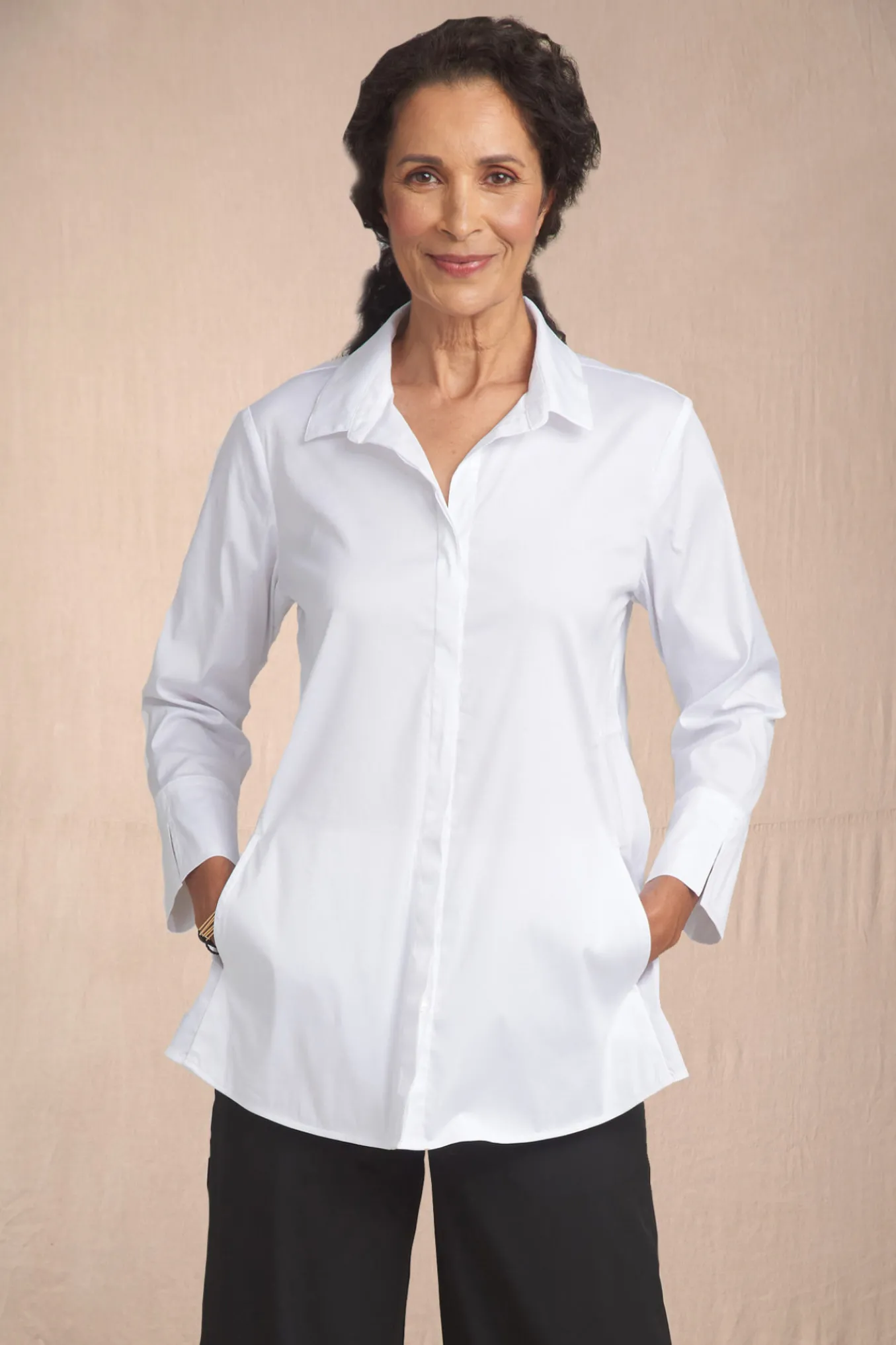 Habitat. Hidden Placket "The One" Shirt.