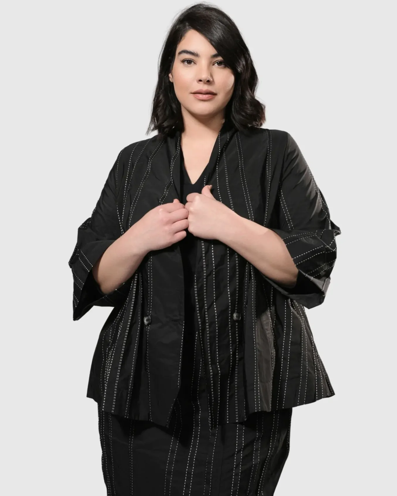 Alembika. Urban Kate Topstitched Jacket.