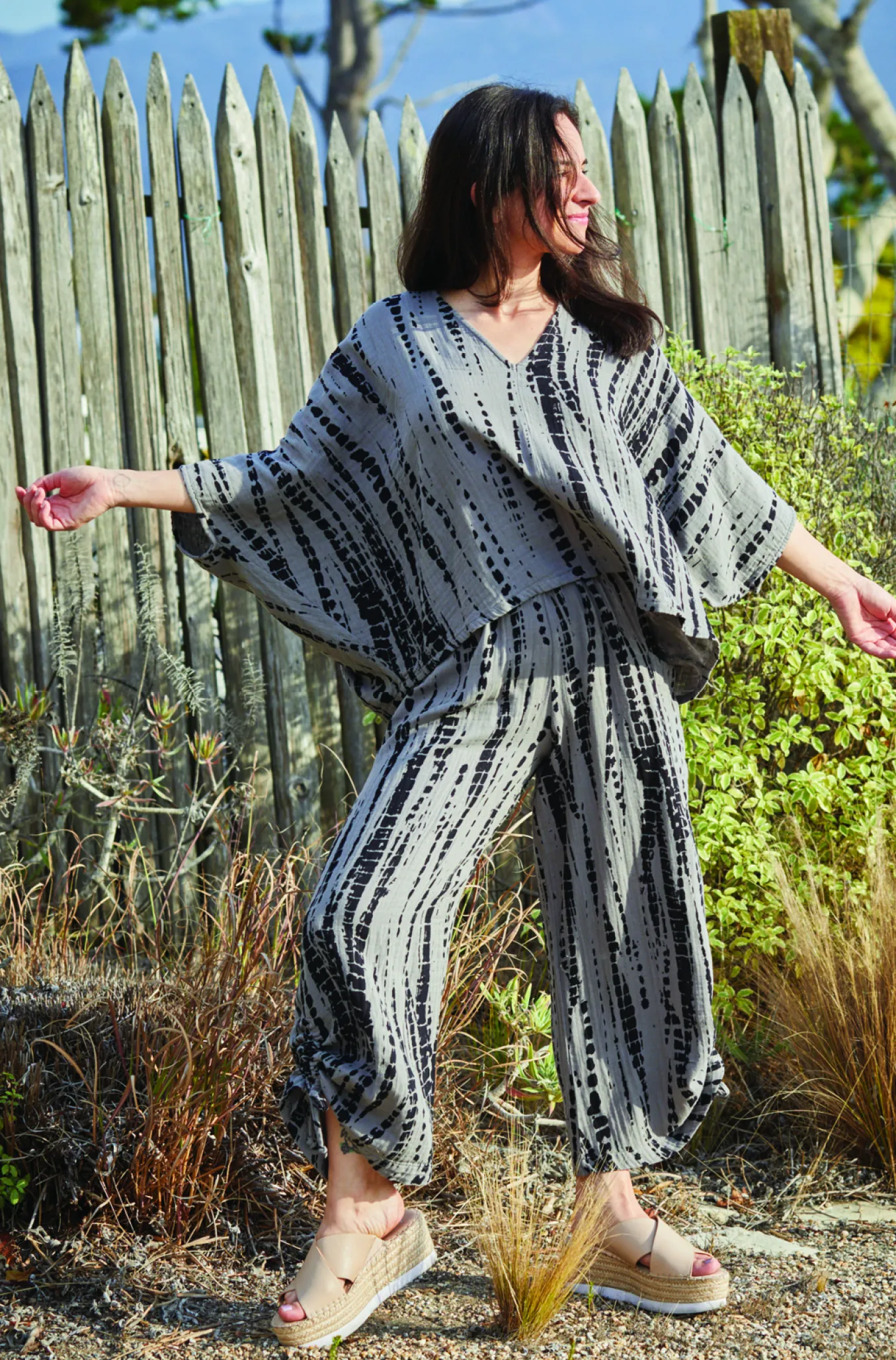 Bryn Walker. Renzo Pant In Cotton Gauze.