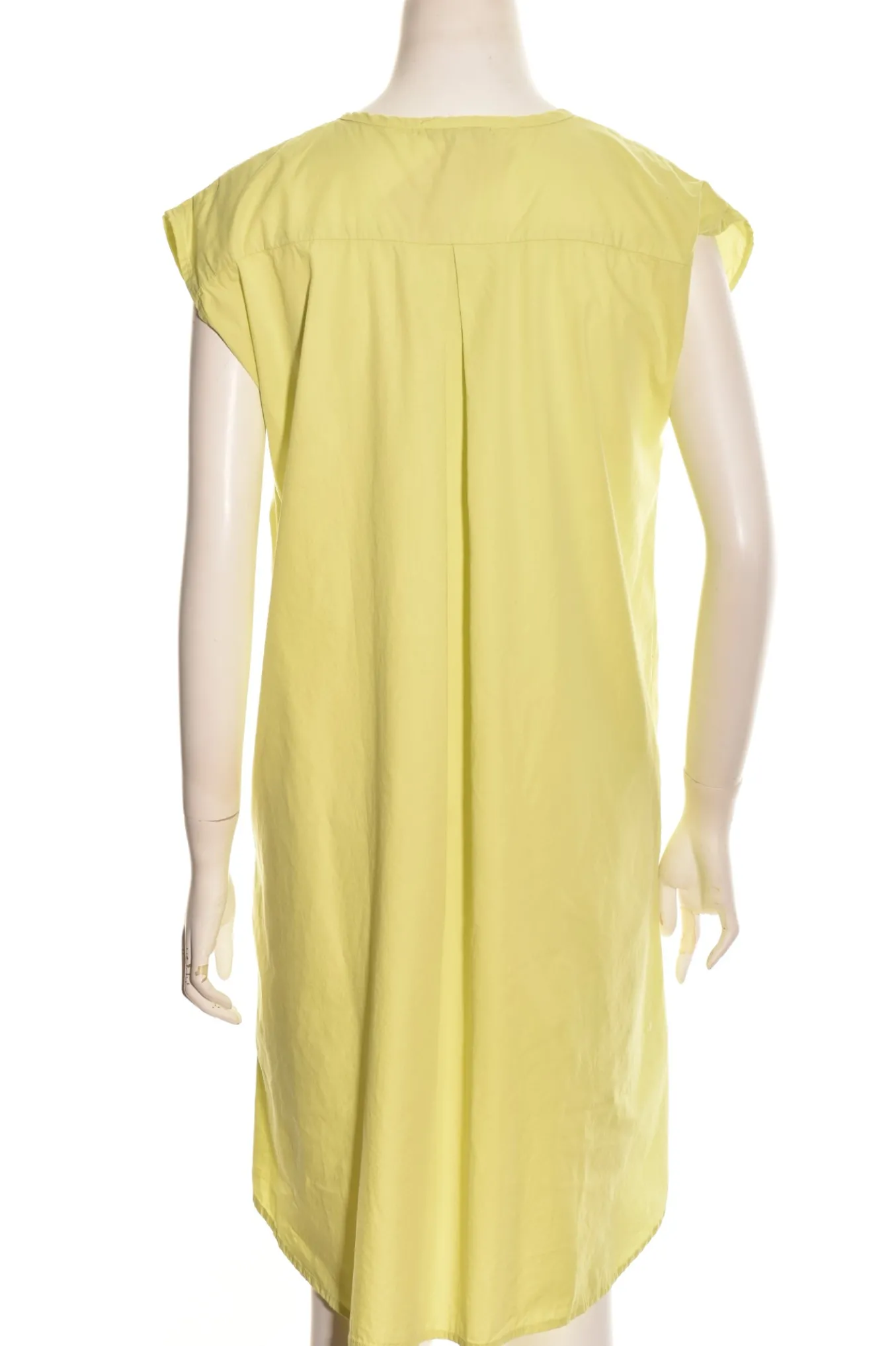 Cut Loose. Organic Poplin Henley Dress.