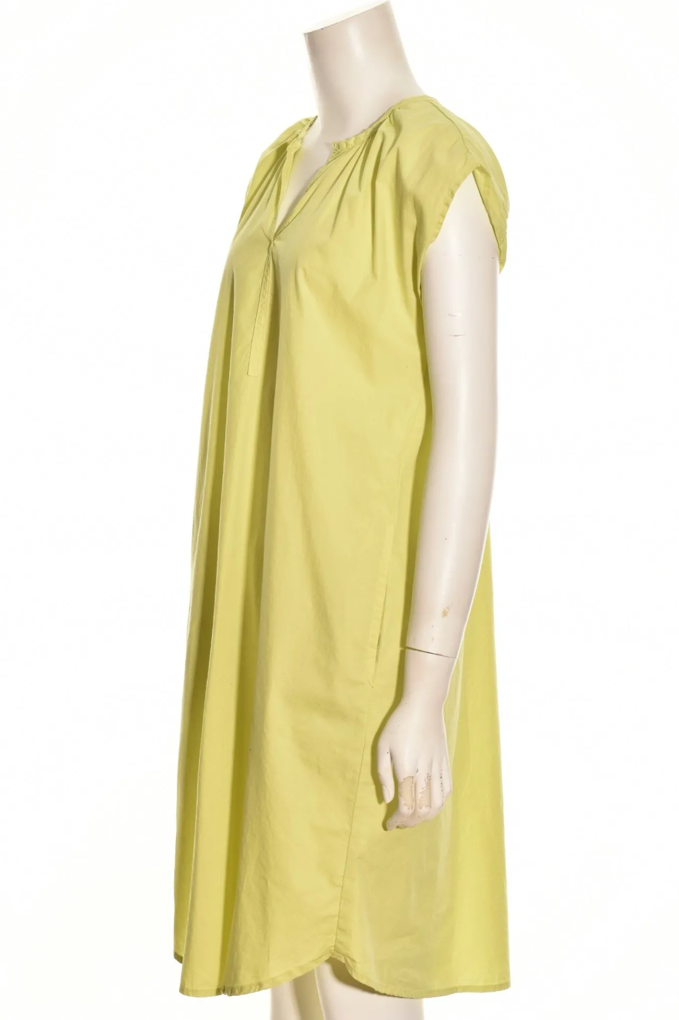 Cut Loose. Organic Poplin Henley Dress.