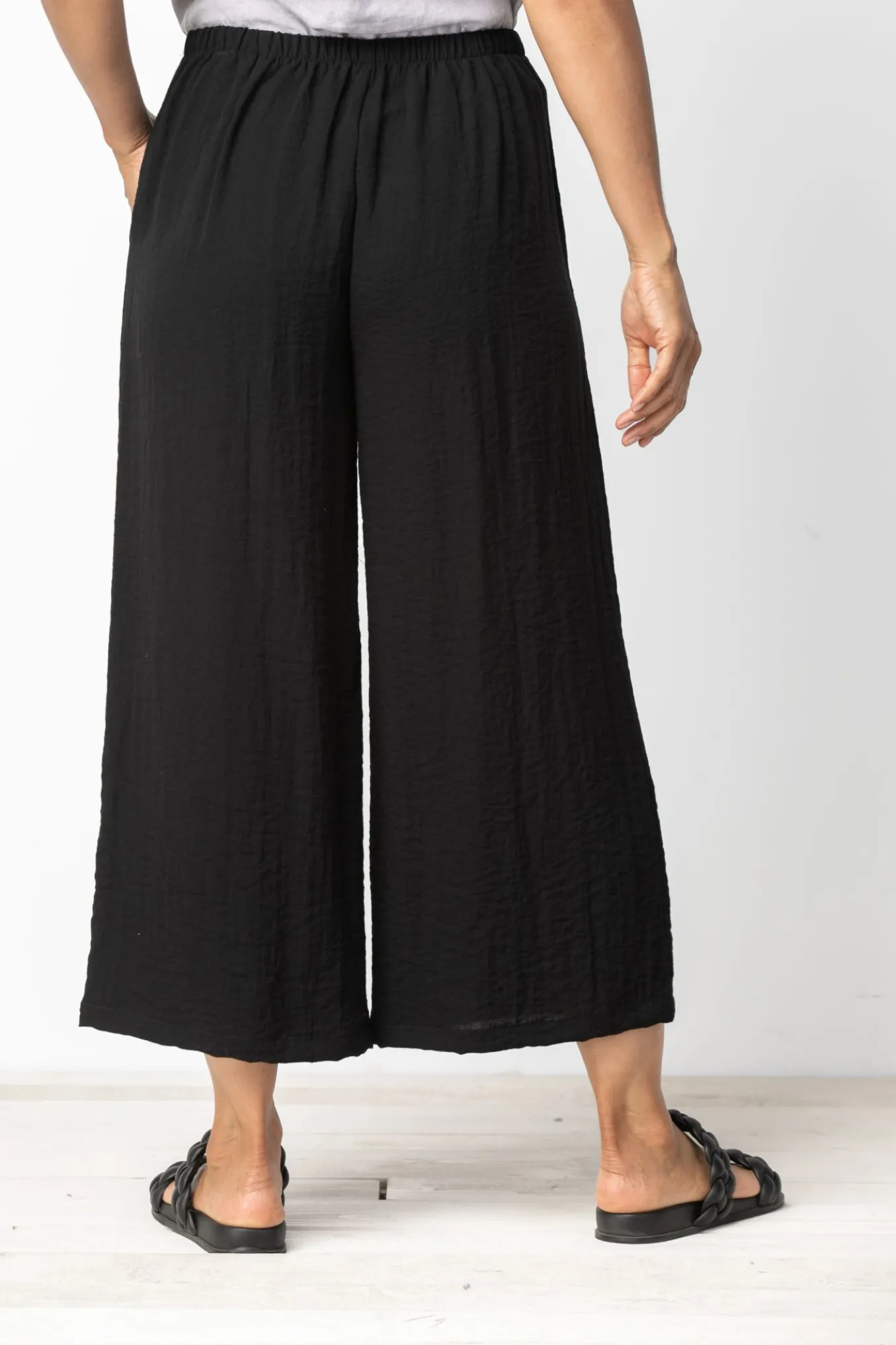 Habitat. Pucker Weave Flat Front Flood Pant.