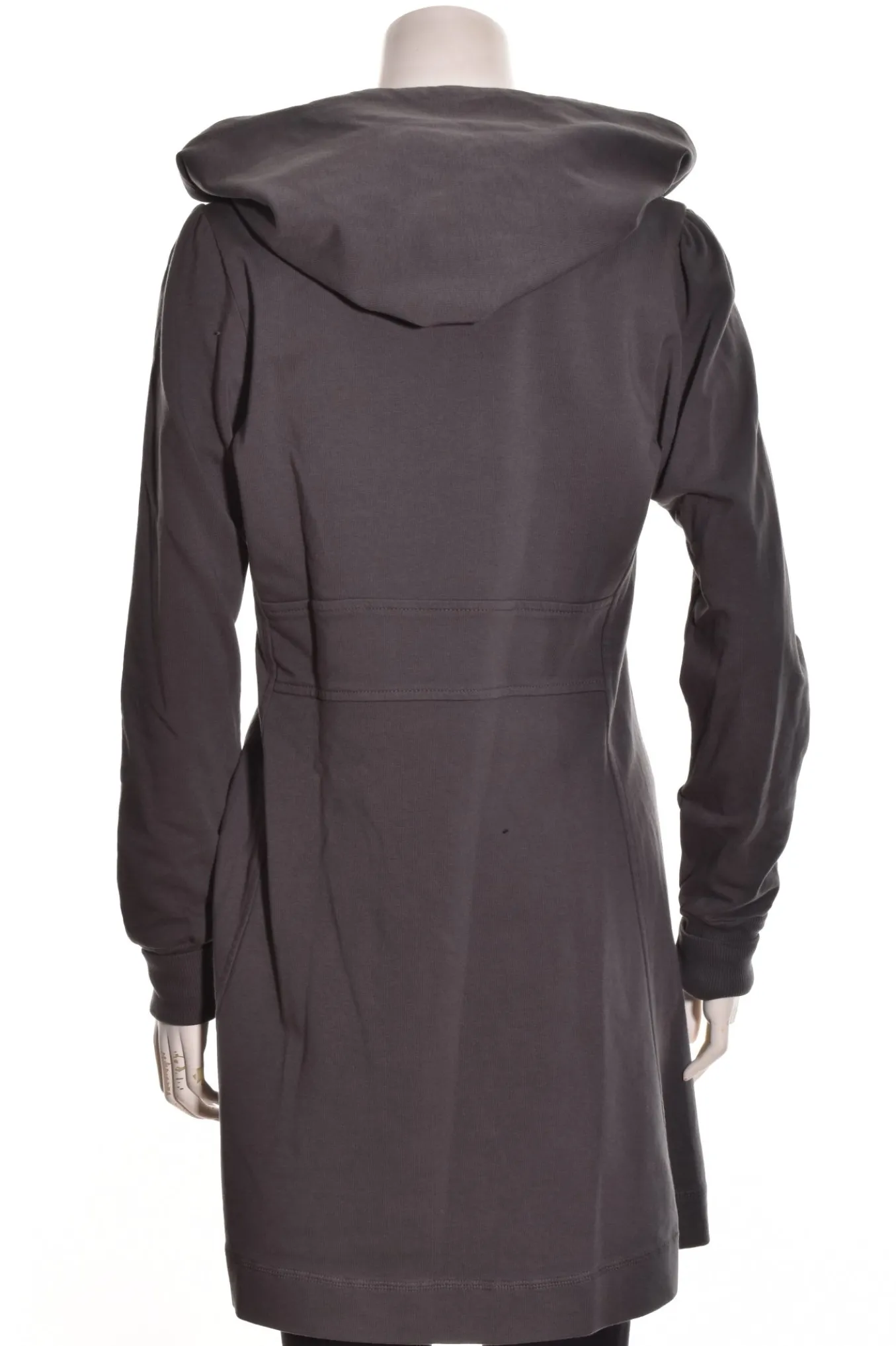 Color Me Cotton. Zip Front Long Hoodie.