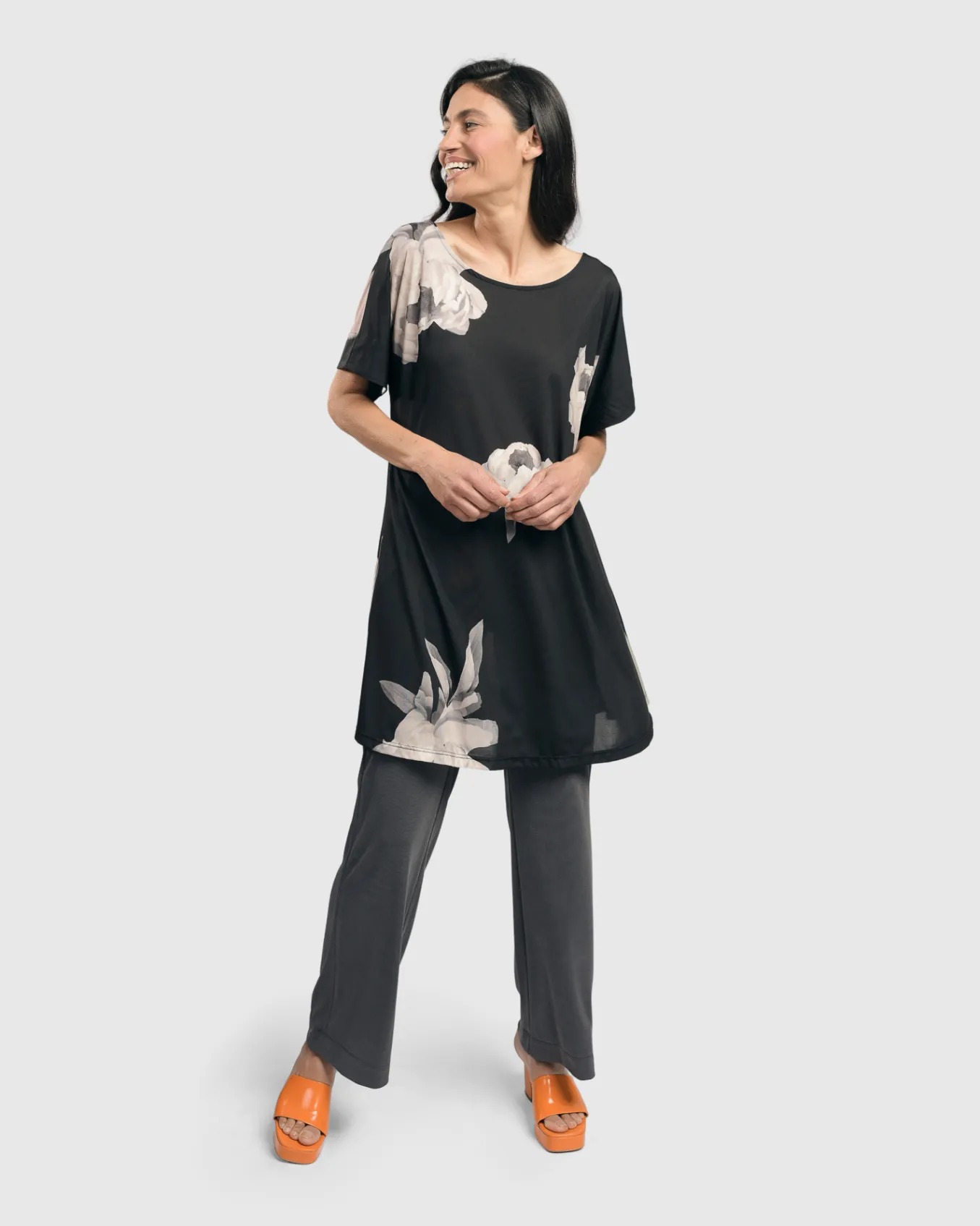 Alembika. Straight Legged Ribbed Cupro Pant.