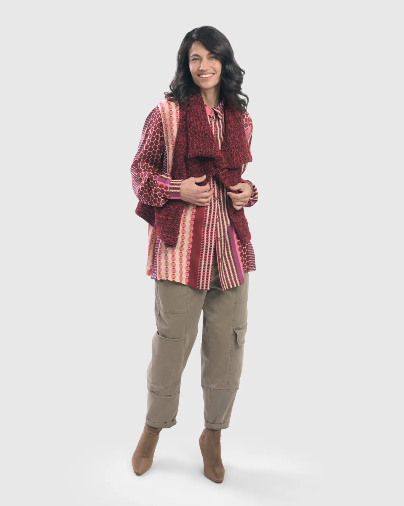 Alembika. Boucle Sweater Vest.