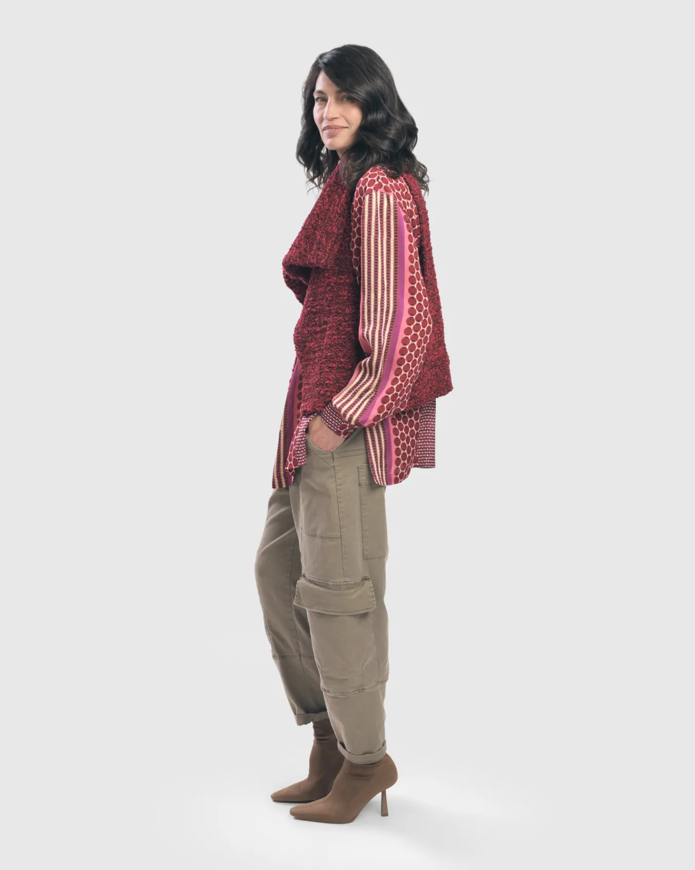 Alembika. Boucle Sweater Vest.