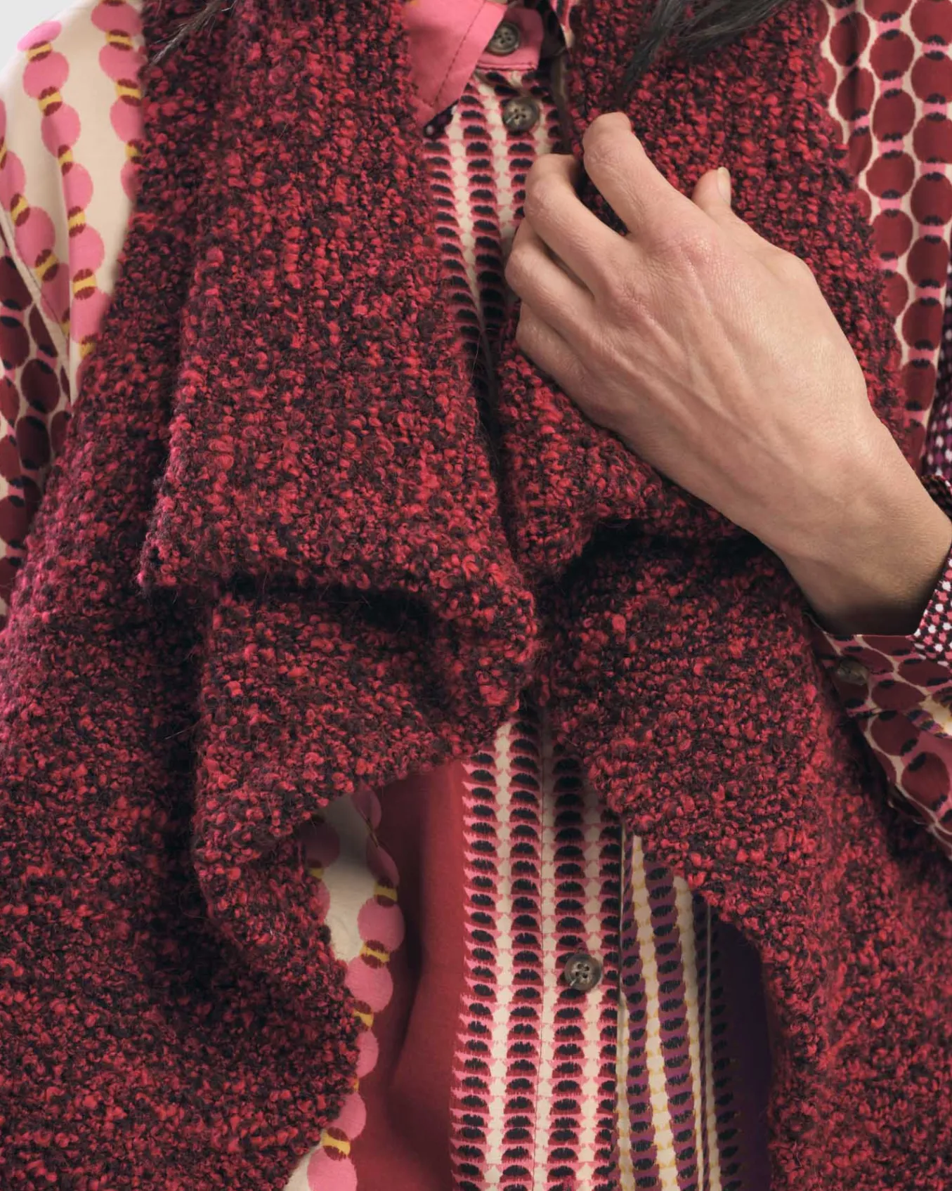 Alembika. Boucle Sweater Vest.