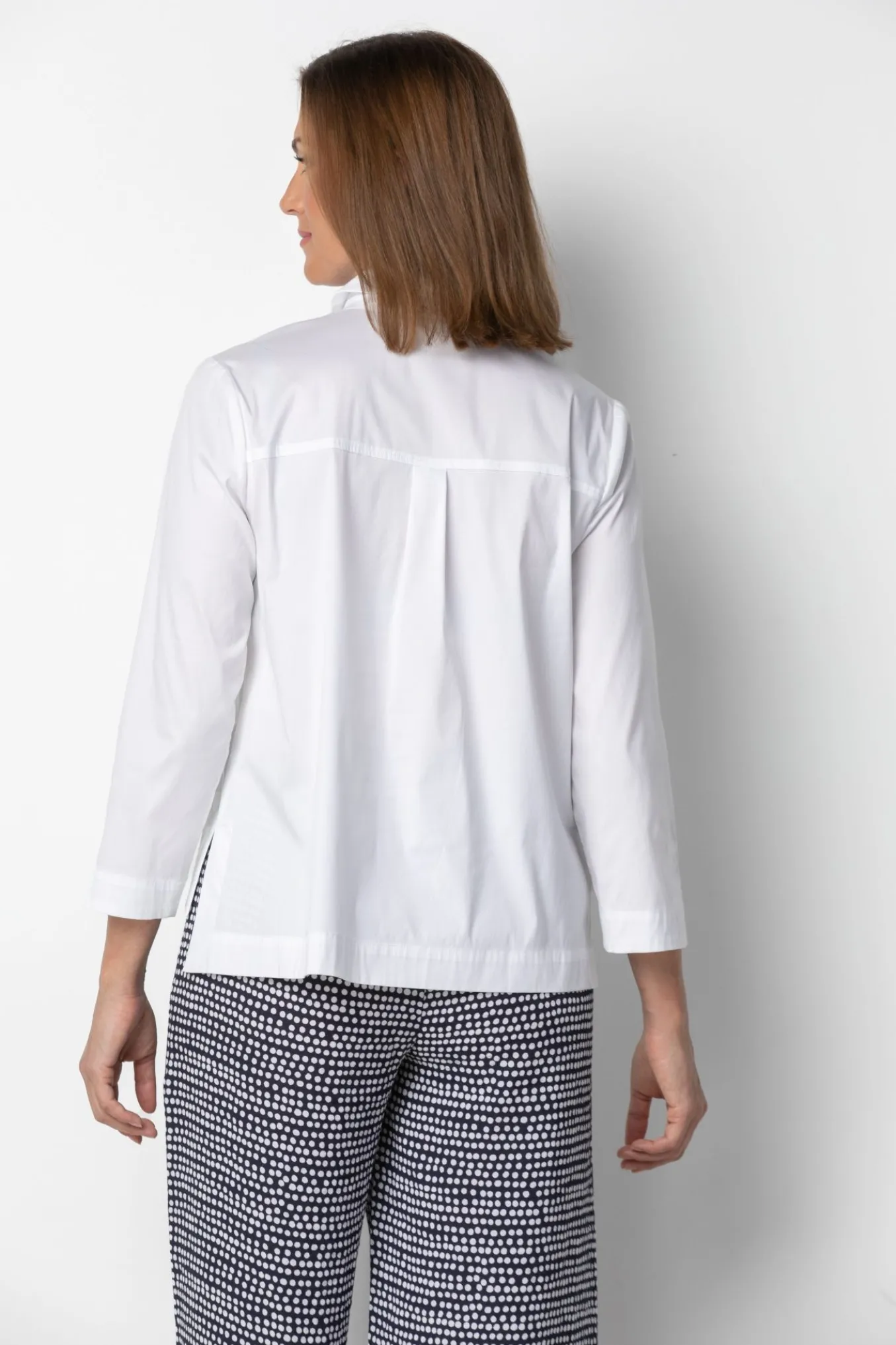 Habitat. Hi-Low Slit Boxy Shirt.