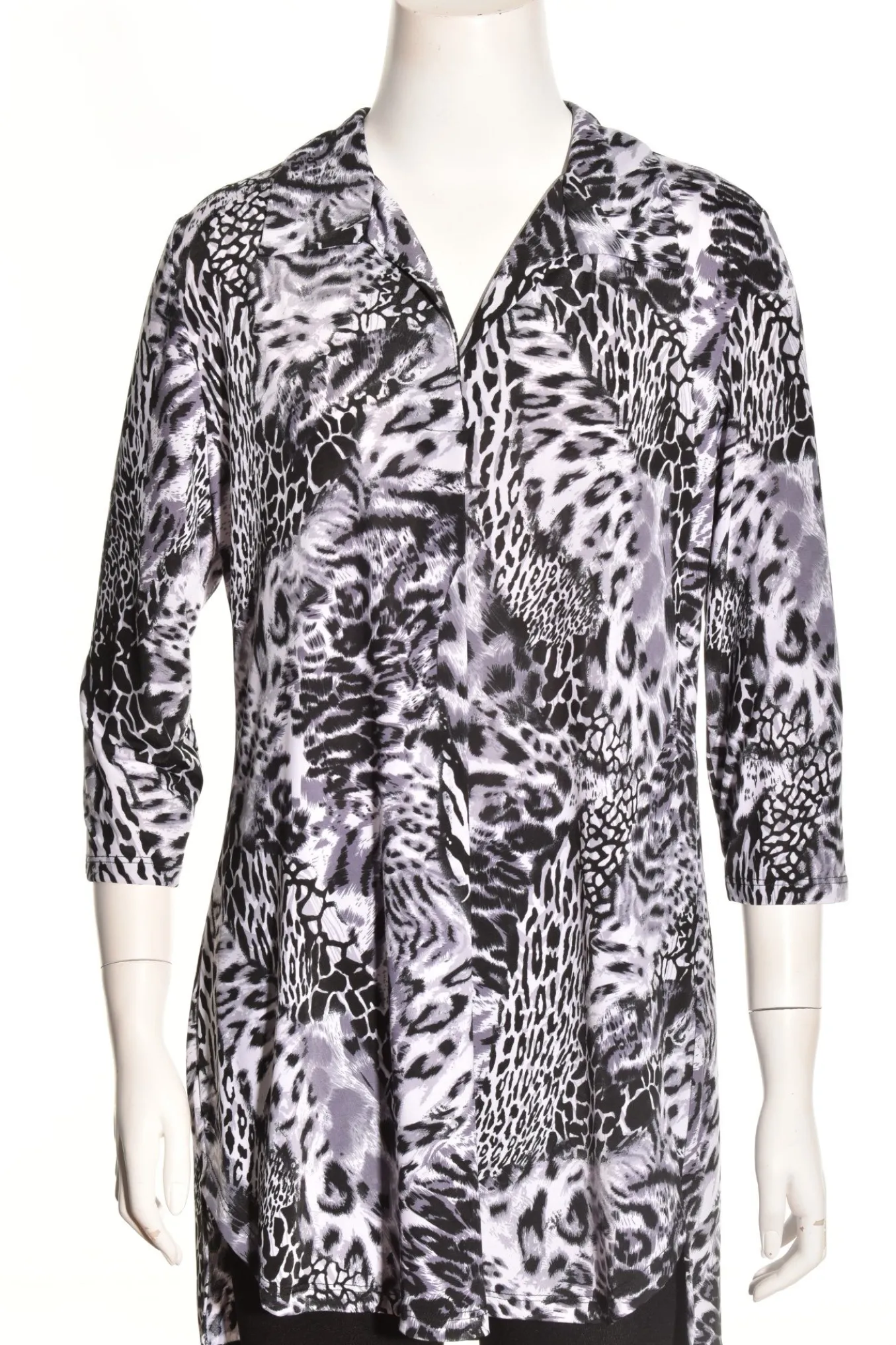 Caribe. Collar Highlow Tunic.