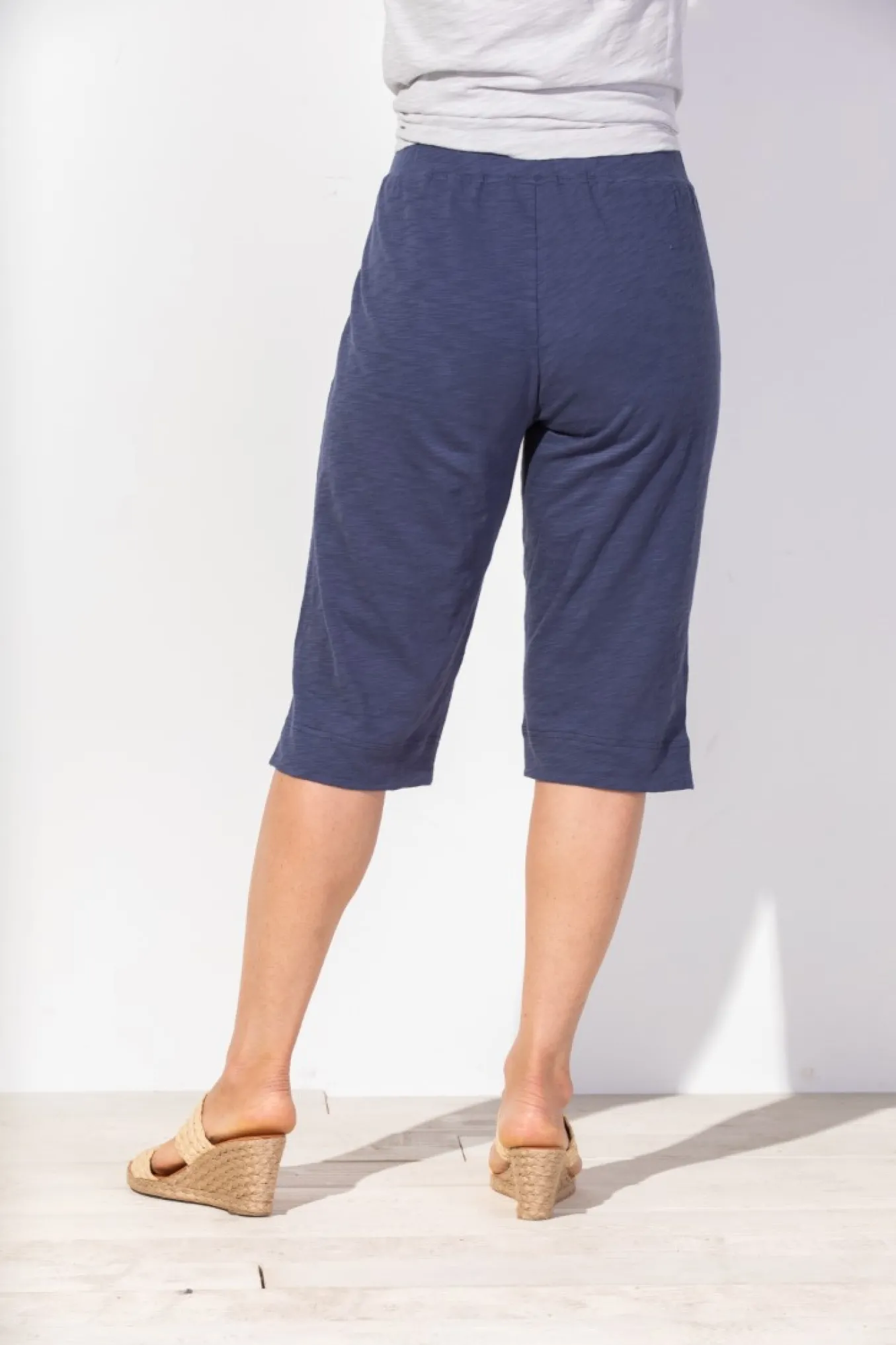 Escape By Habitat. Cotton Slub Pedal Pusher.