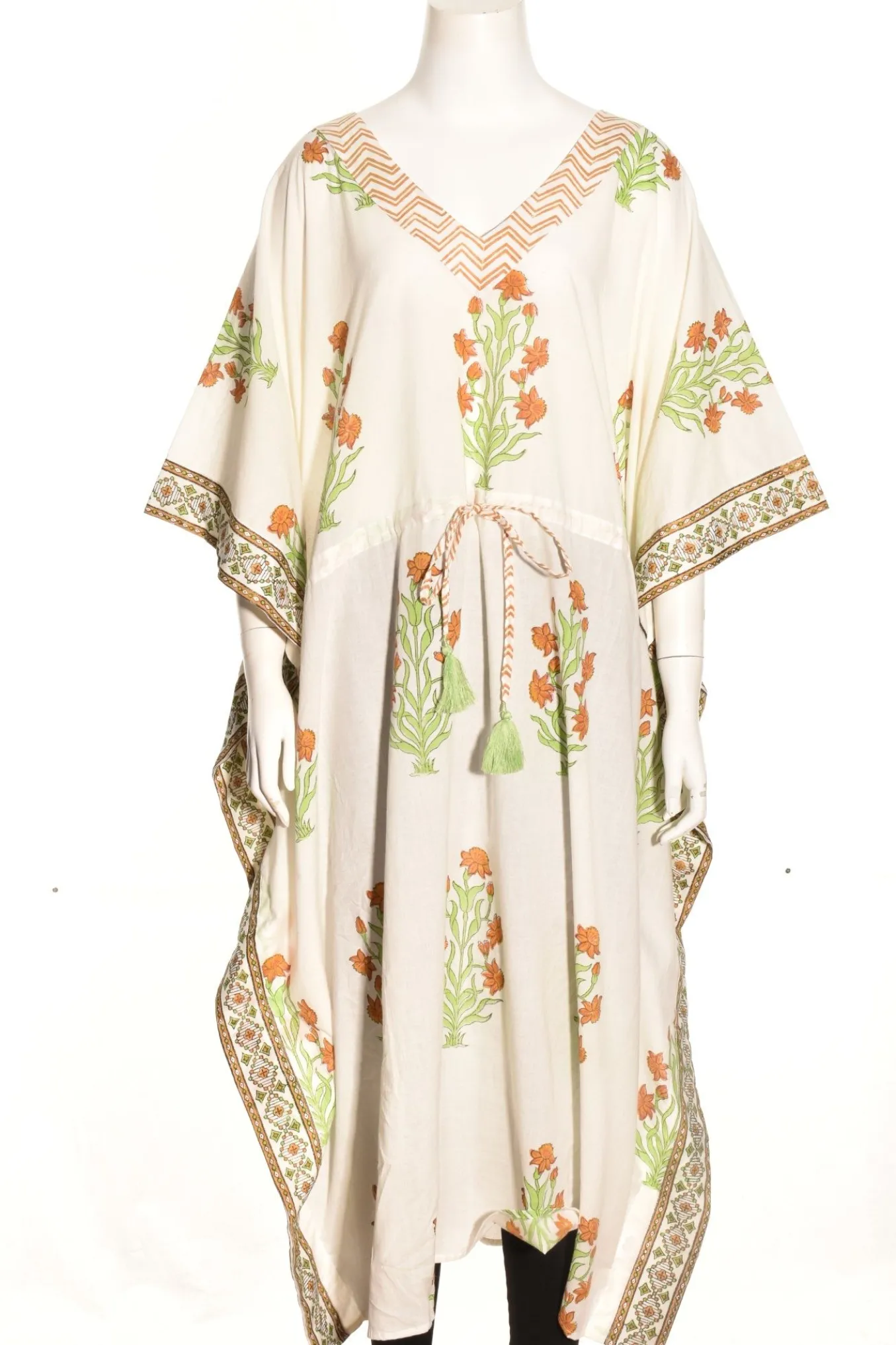 Lea's Clothing. Drawstring Kaftan.