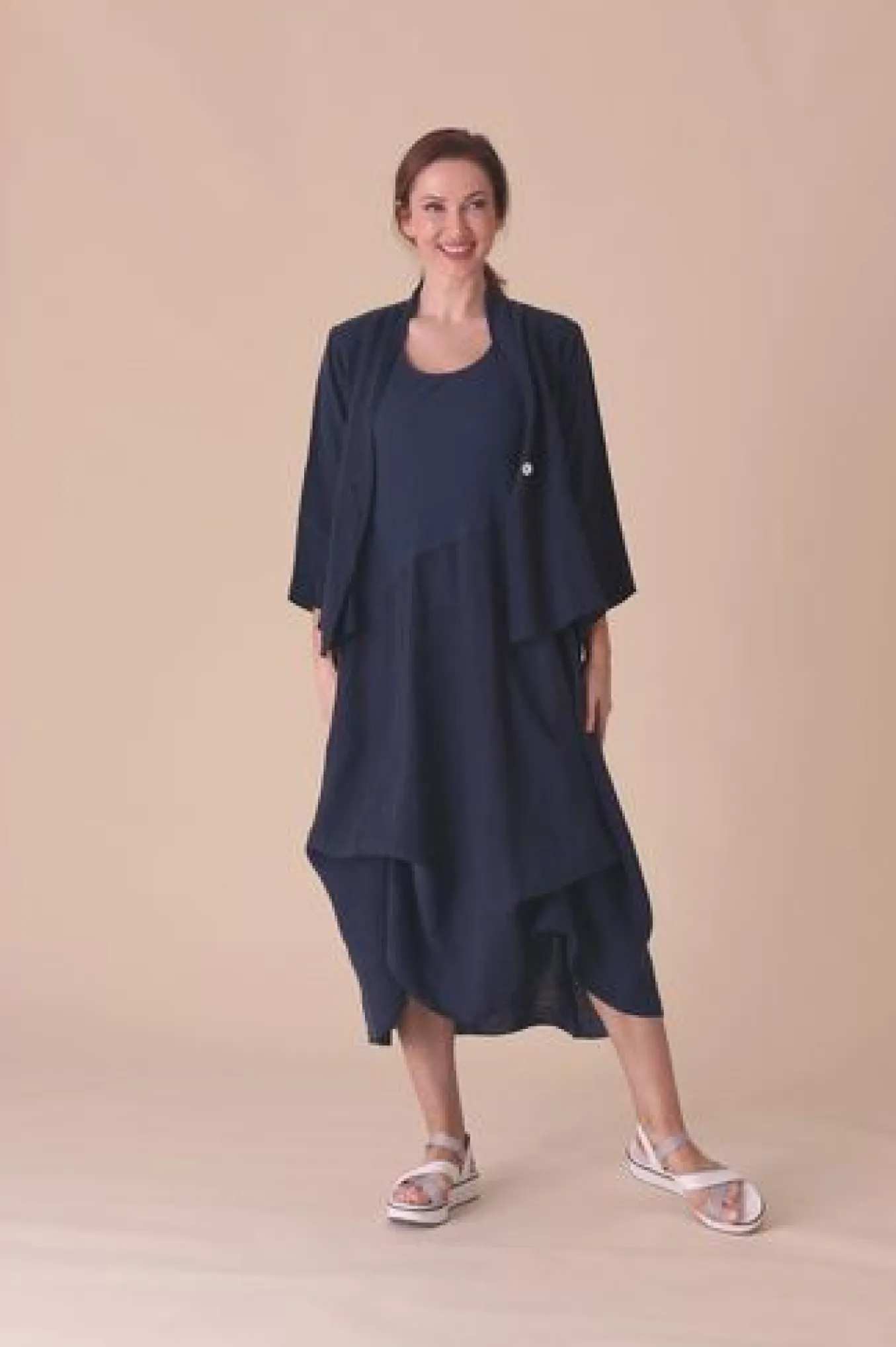 Fenini. Ribbed Back Jacket.