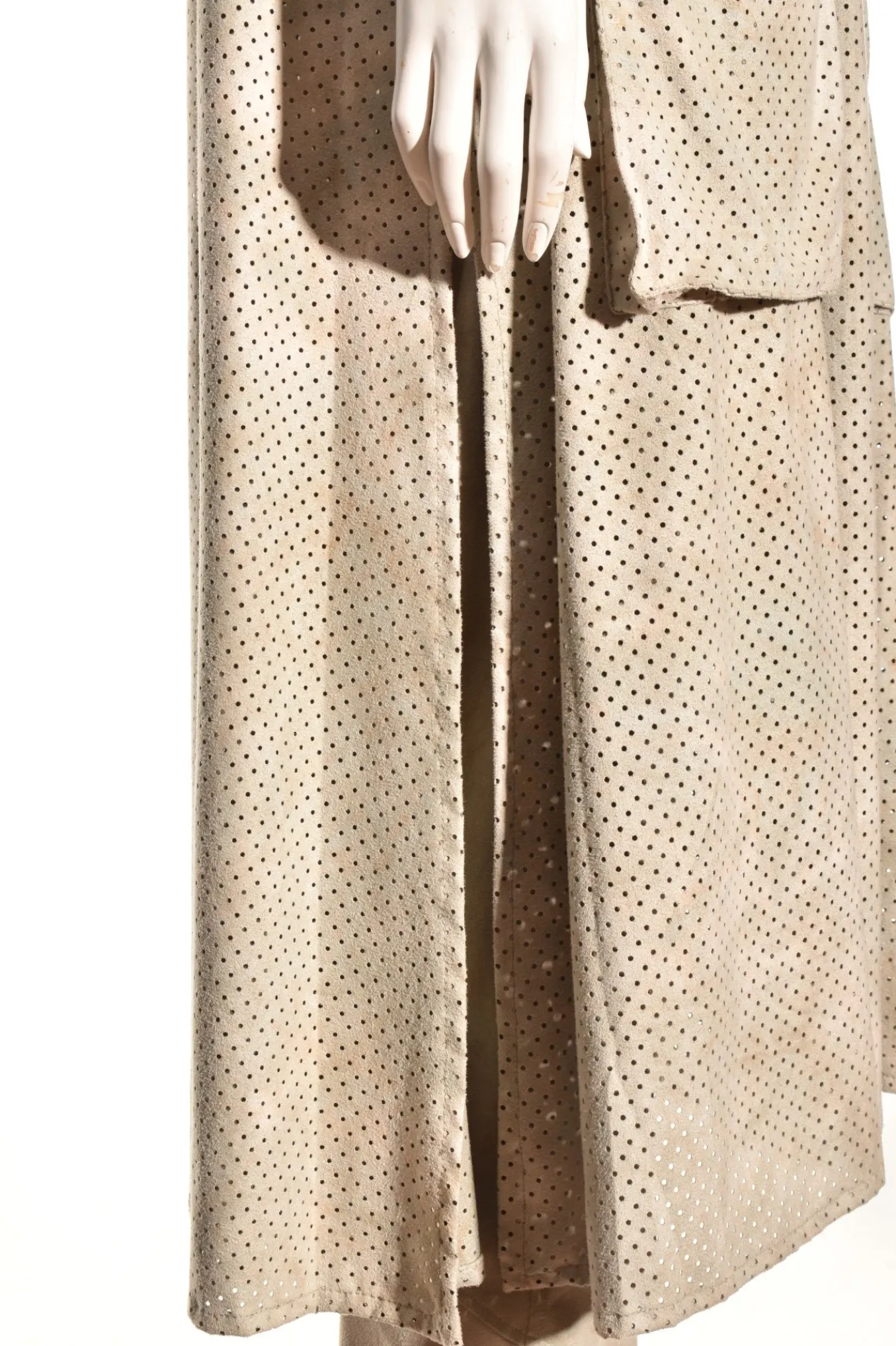 Alembika. Space Dye Eyelet Pleather Dress.