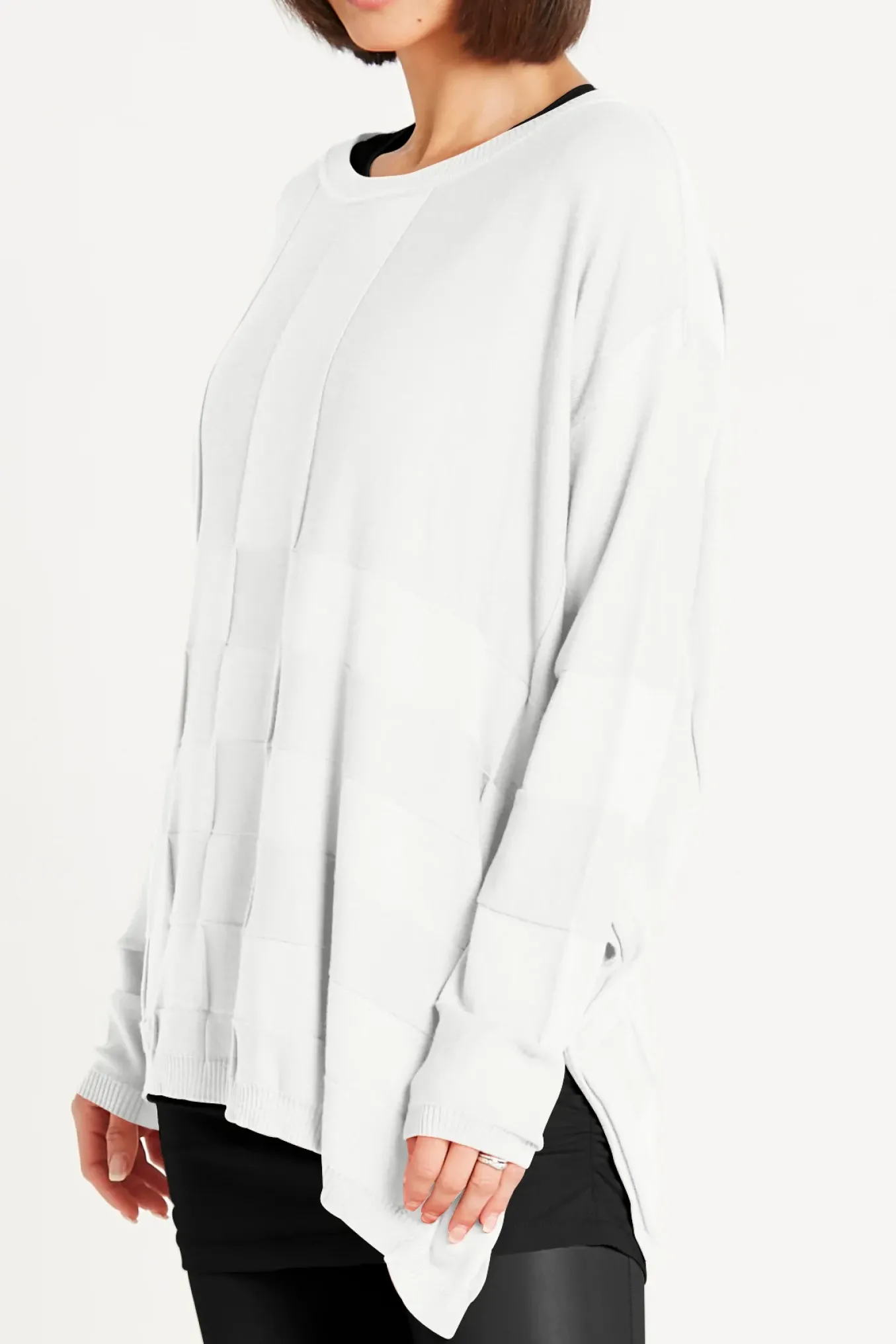 Planet. One Size Nu Box Weave Sweater.