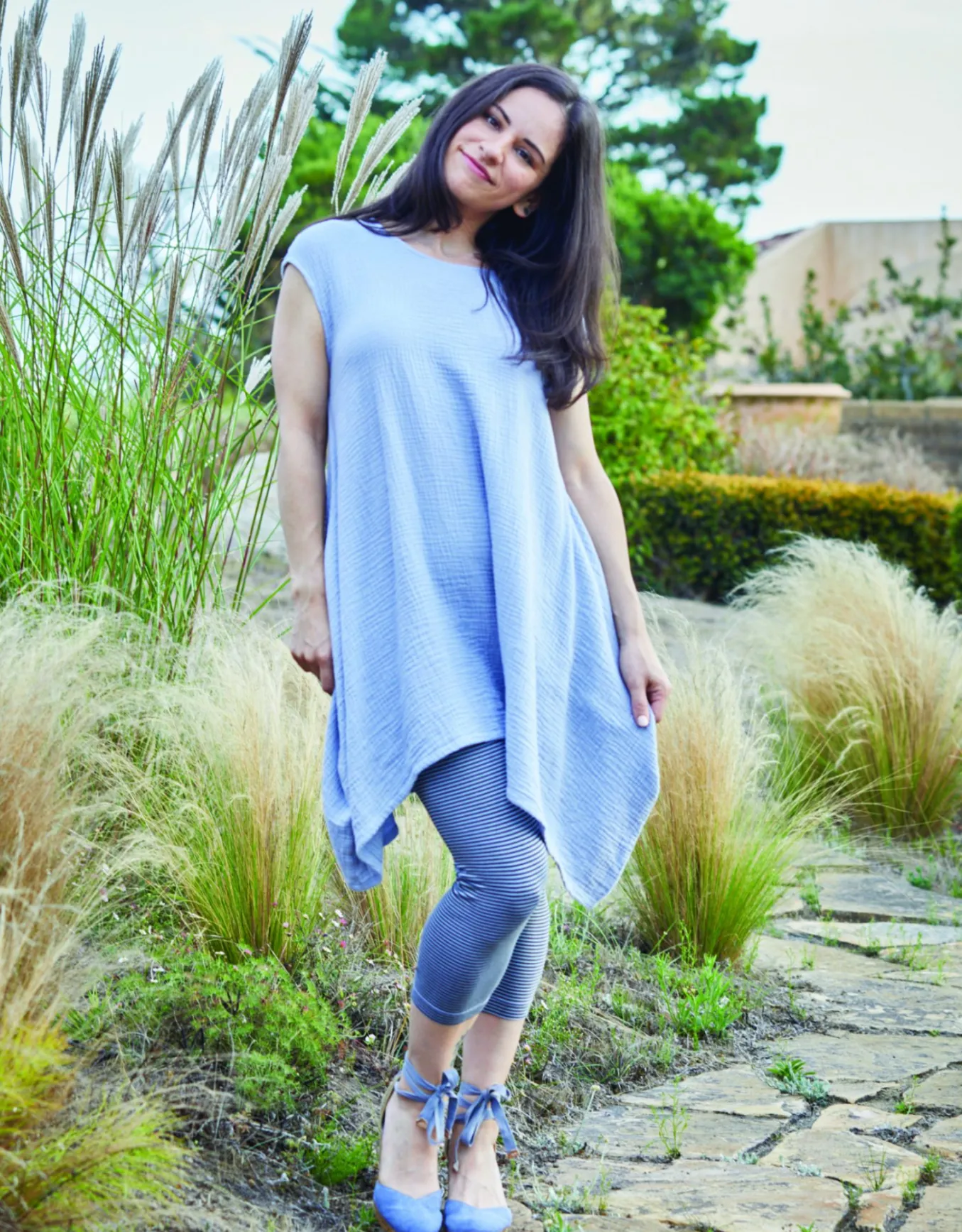 Bryn Walker. Zia Tunic In Cotton Gauze.