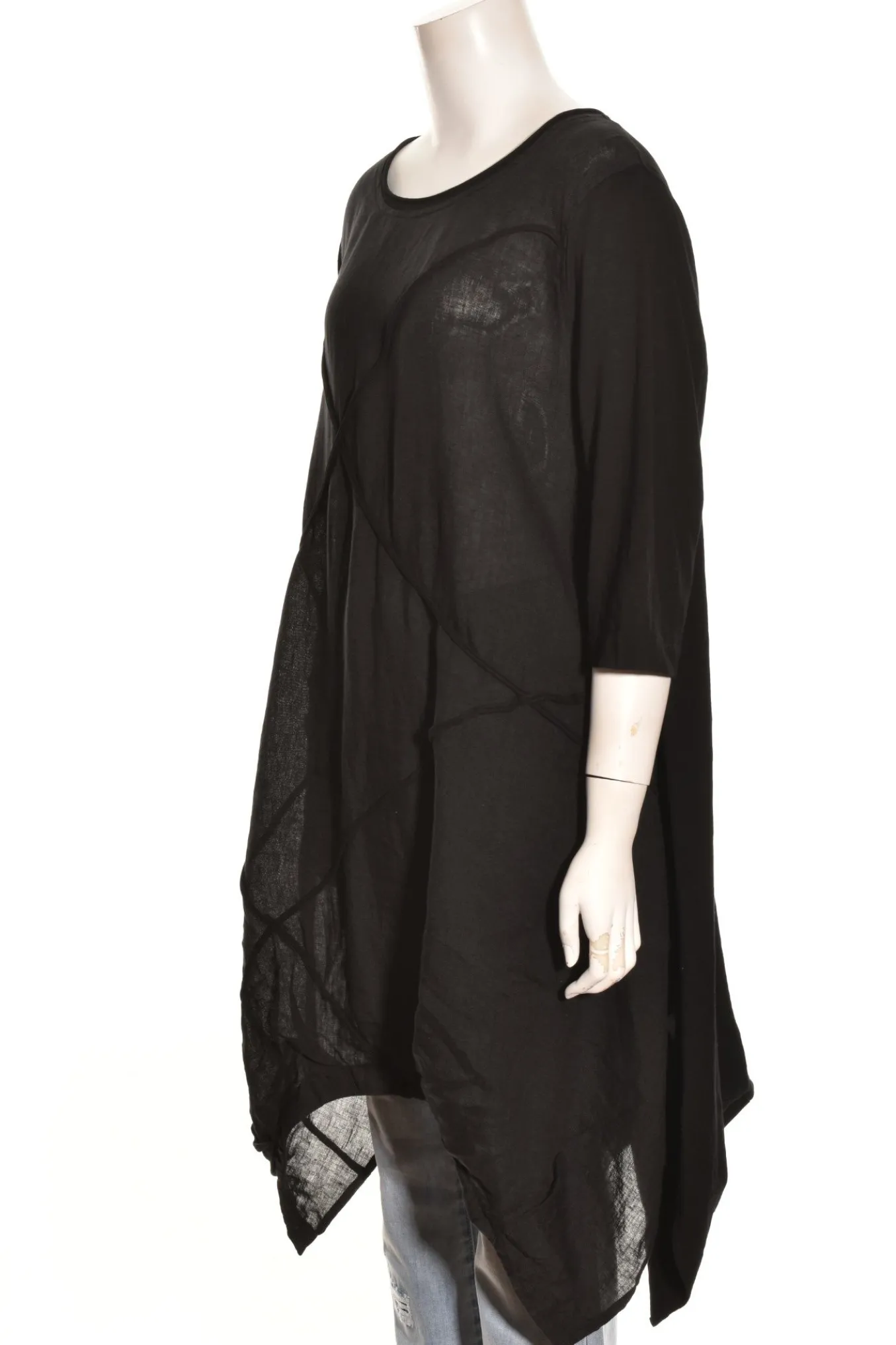 Cheyenne. Seamed Bubble Tunic Dress.