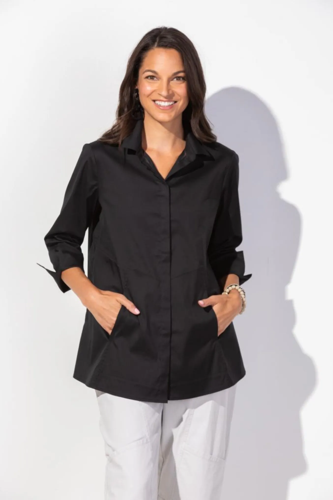 Habitat. Hidden Placket "The One" Shirt.