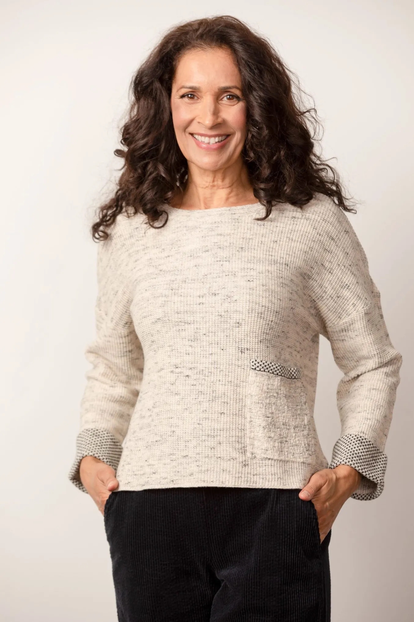 Habitat. Comfy Cotton Chill Sweater.