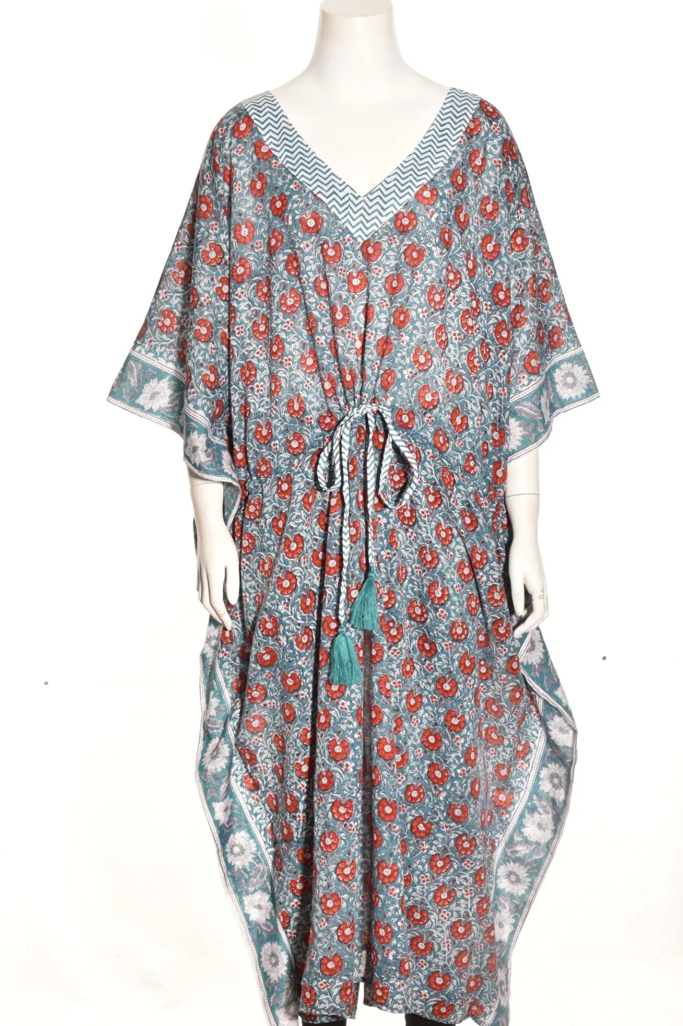 Lea's Clothing. Drawstring Kaftan.