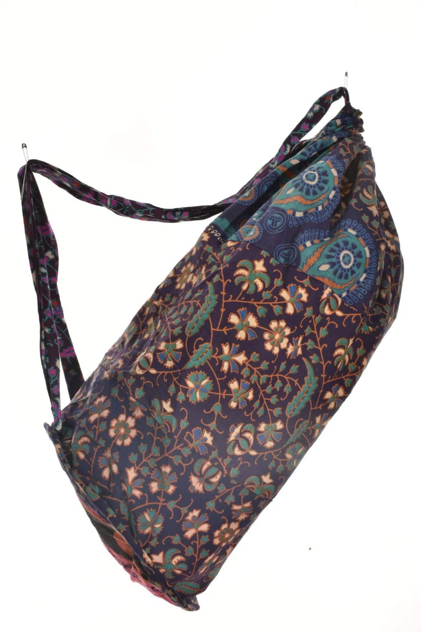 Lea's Clothing. Indian Handblock Print Backpack.