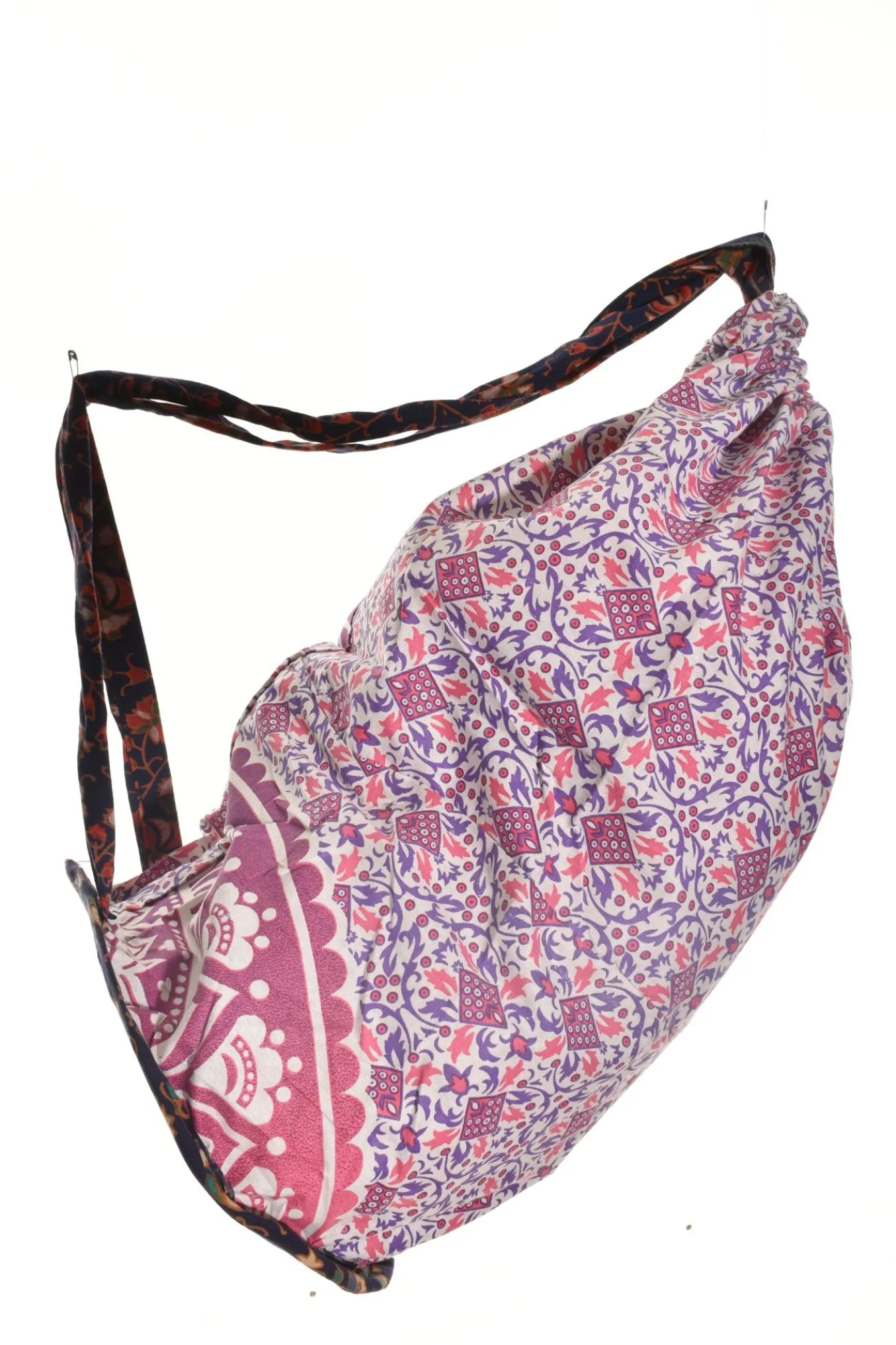 Lea's Clothing. Indian Handblock Print Backpack.