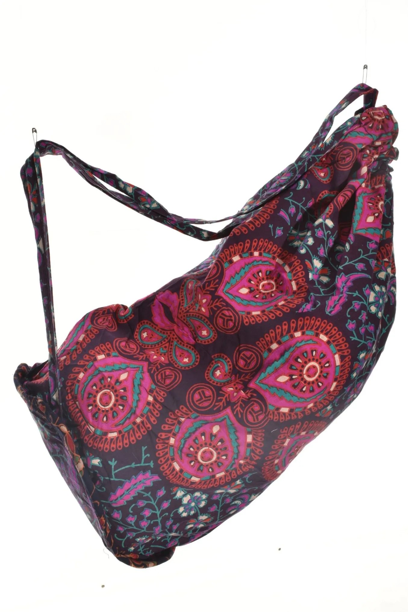 Lea's Clothing. Indian Handblock Print Backpack.