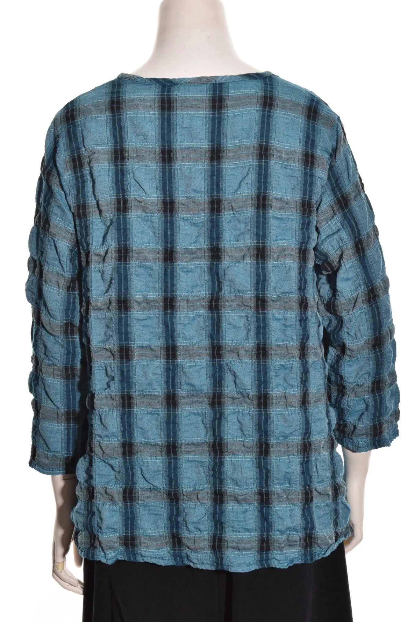 Cut Loose. Three Quarter Sleeve A-Line Shirt.