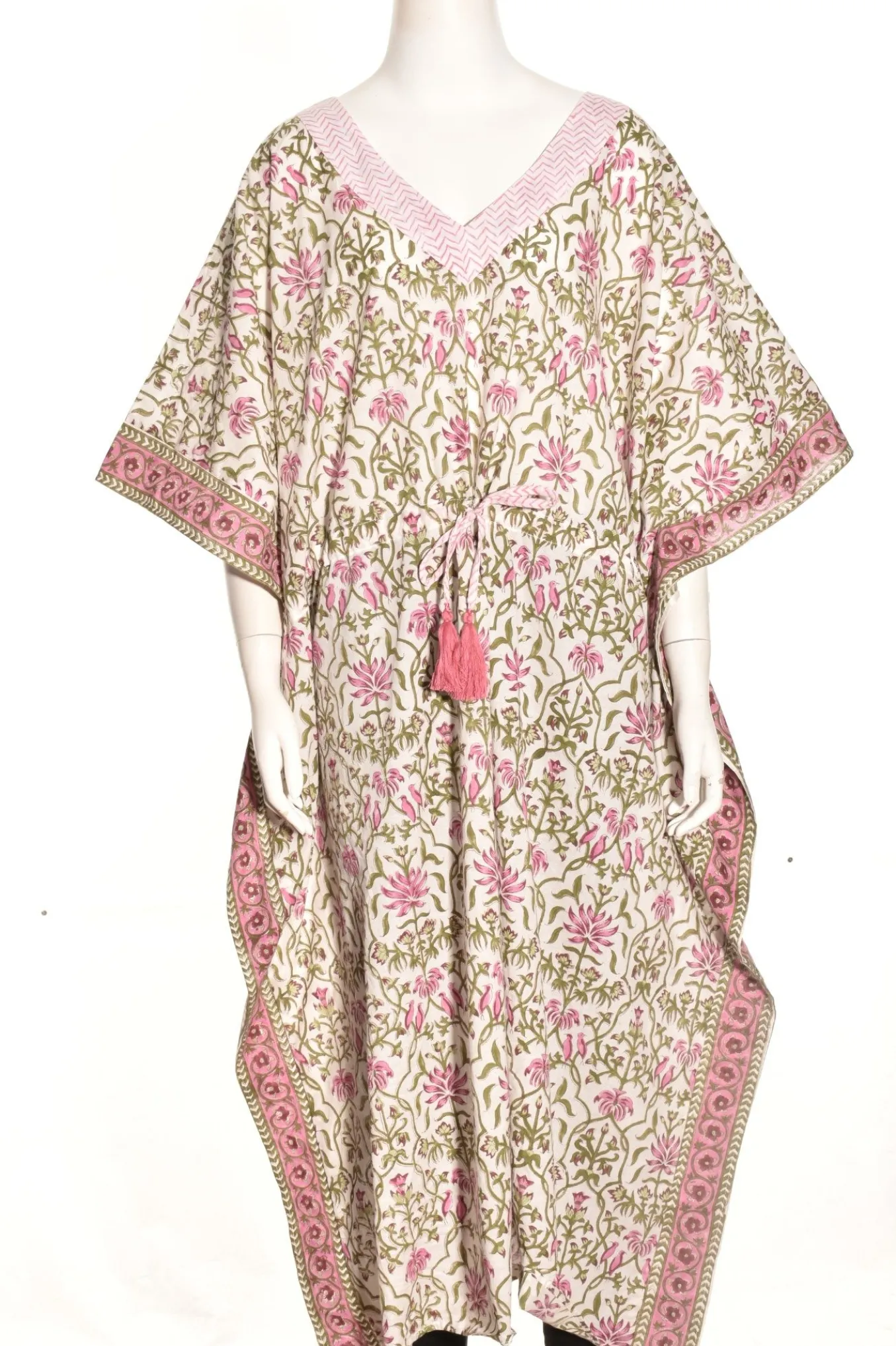 Lea's Clothing. Drawstring Kaftan.
