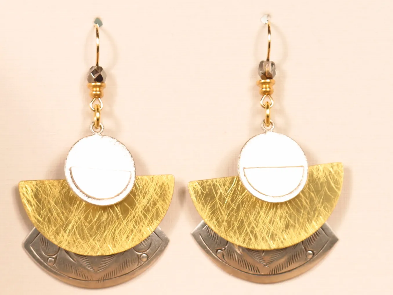 John Michael Richardson. Trio Of Happiness Earrings.