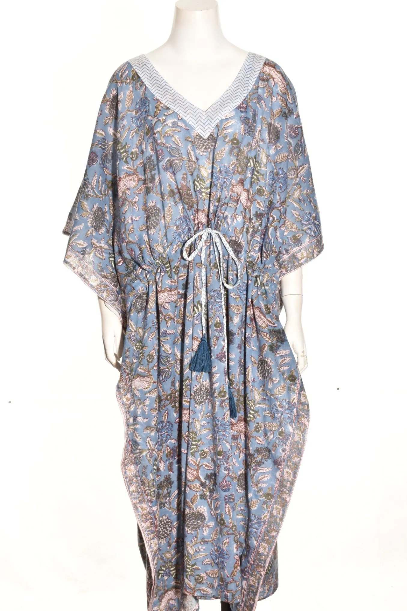 Lea. Drawstring Kaftan.