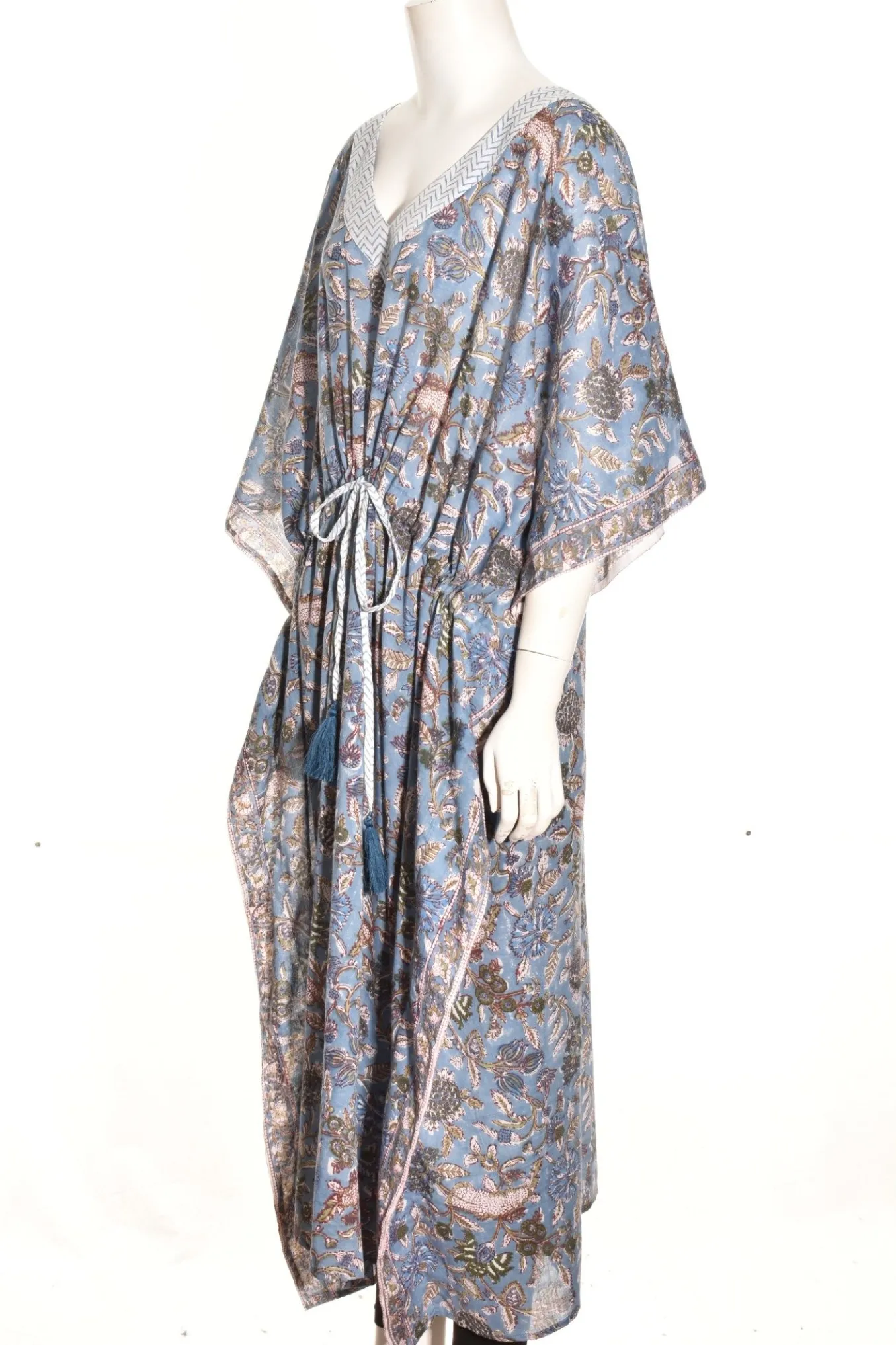 Lea. Drawstring Kaftan.