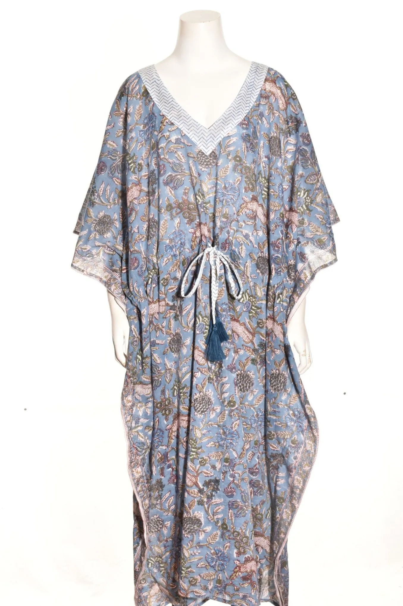 Lea. Drawstring Kaftan.